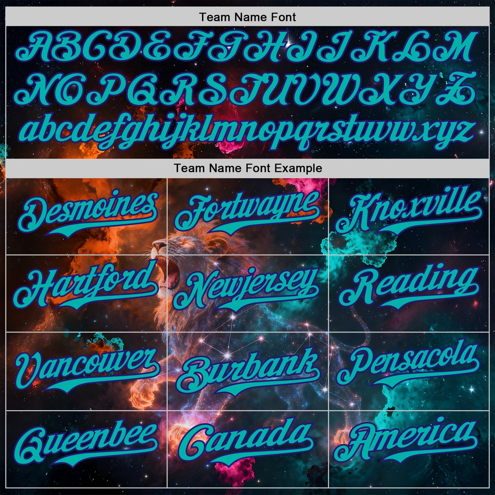 Custom Black Aqua-Dark Purple Galaxy Star Leo Authentic Baseball Jersey view 4