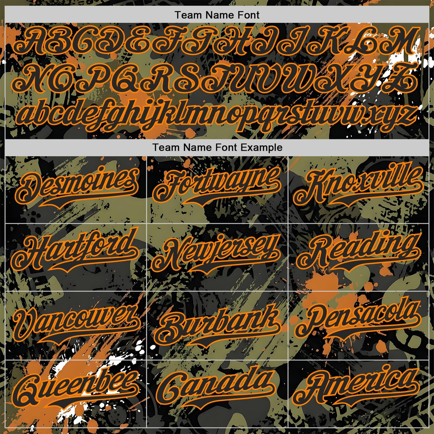 Custom Black Olive-Bay Orange 3D Pattern Design Motorcycle Motocross Splash Authentic Baseball Jersey view 4