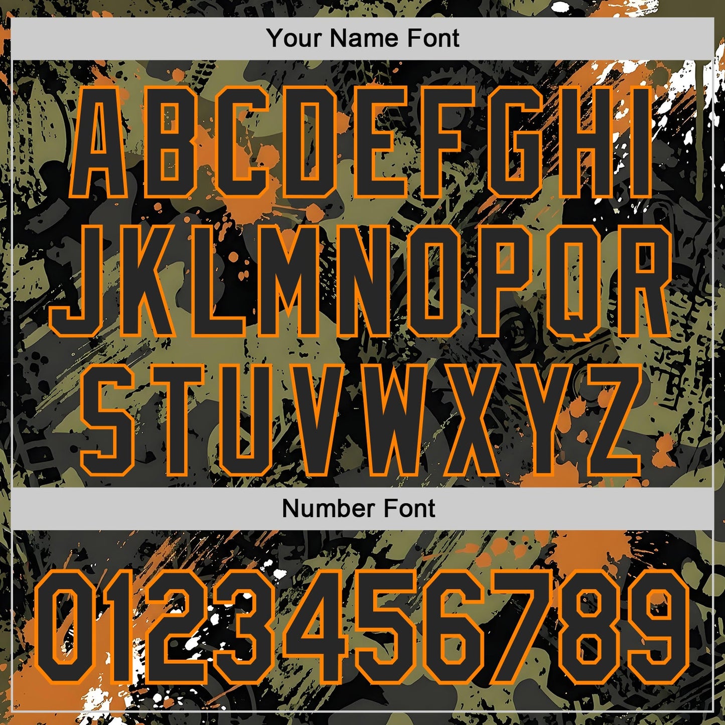 Custom Black Olive-Bay Orange 3D Pattern Design Motorcycle Motocross Splash Authentic Baseball Jersey view 5