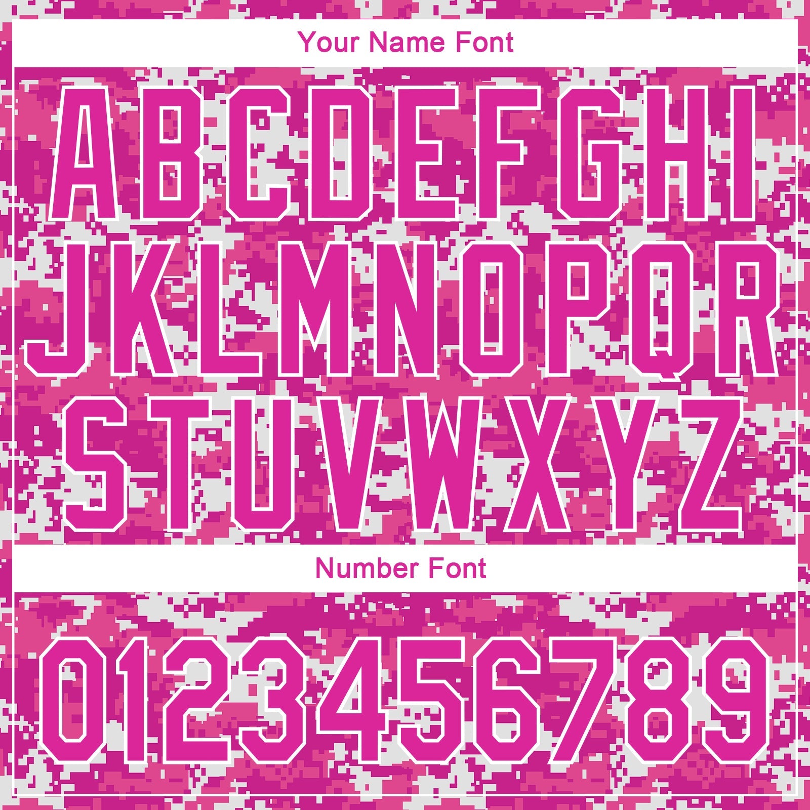 Custom Camo Deep Pink-Black 3D Pink Ribbon Breast Cancer Awareness Month Women Health Care Support Authentic Baseball Jersey view 5
