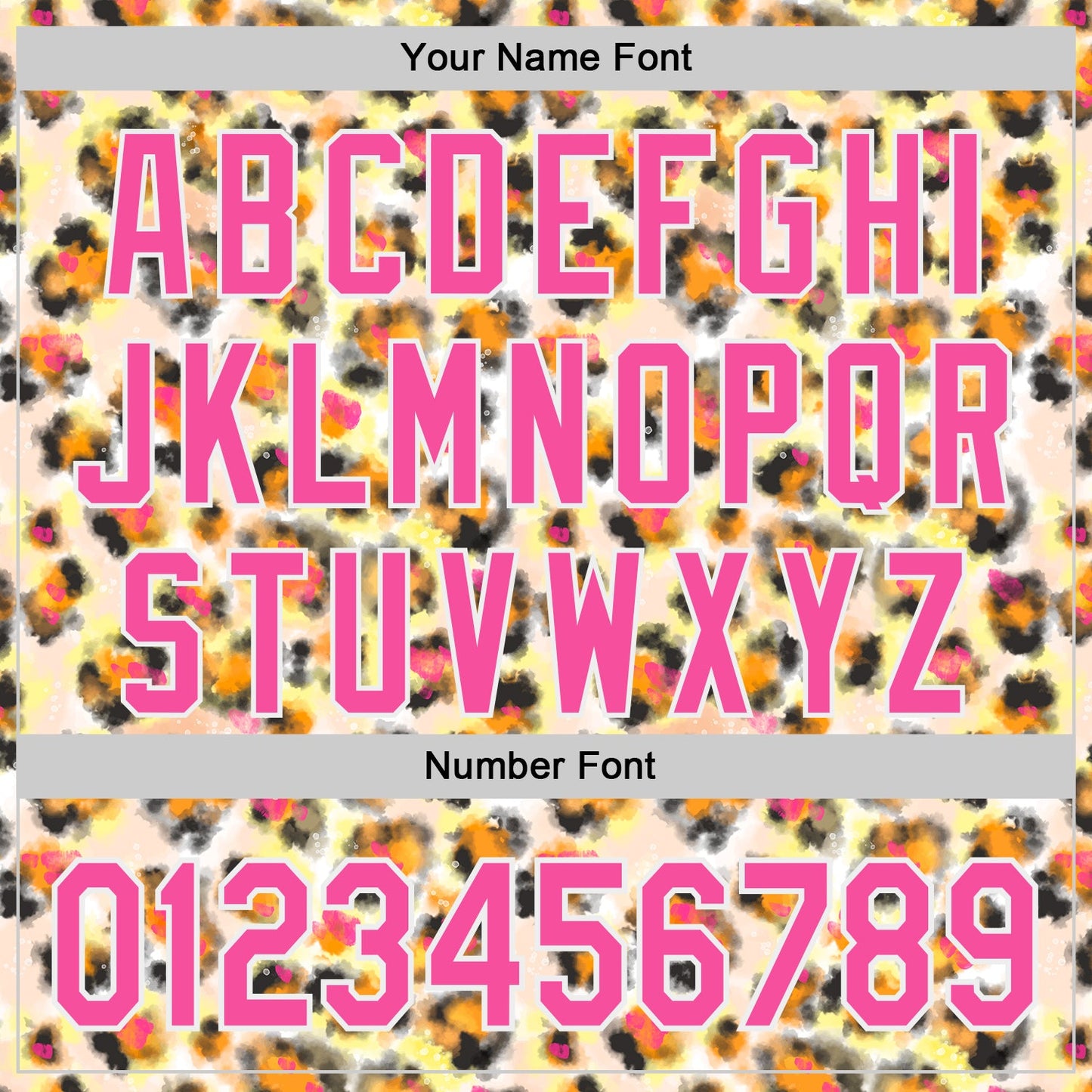 Custom Cream Pink-White Leopard Print Authentic Baseball Jersey view 5