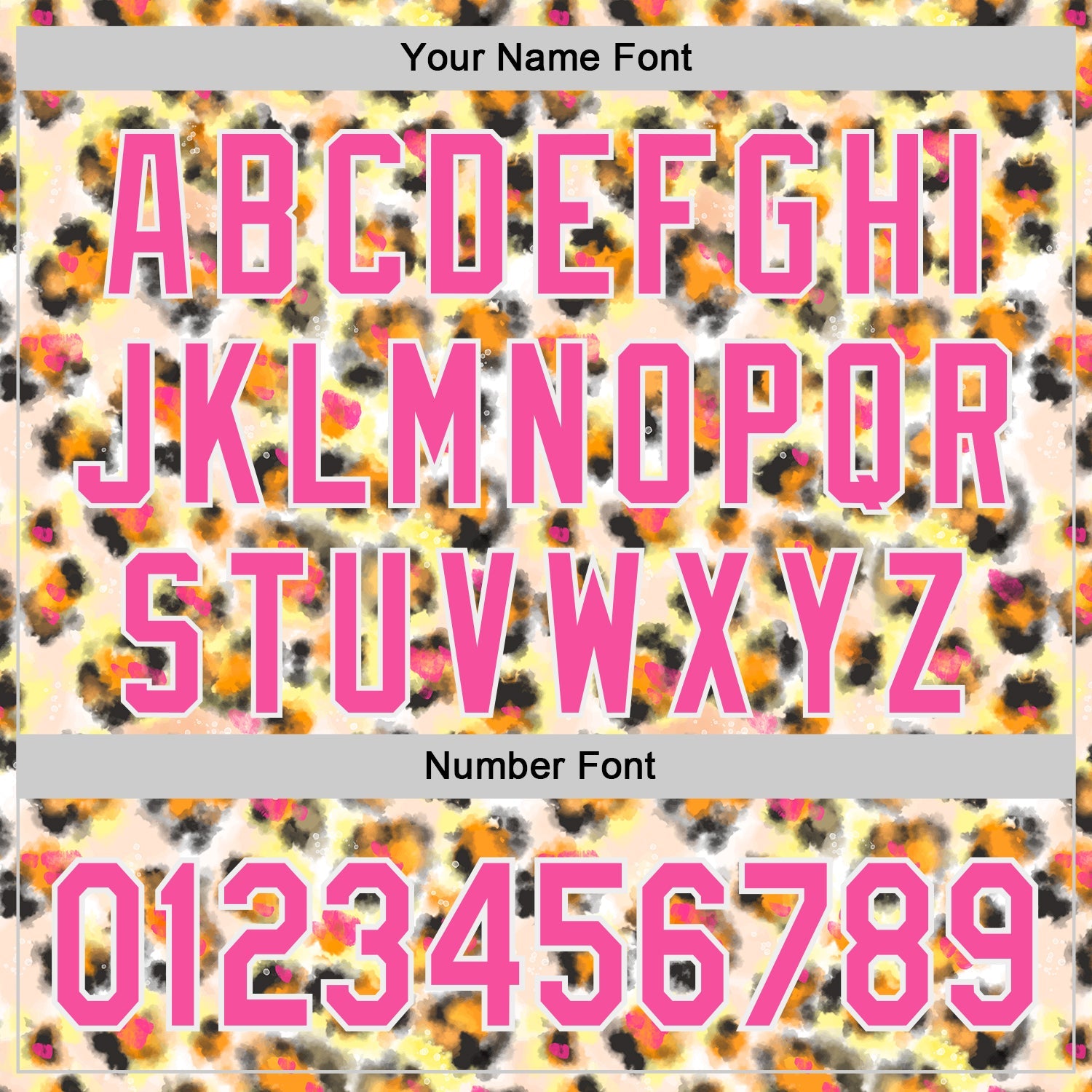 Custom Cream Pink-White Leopard Print Authentic Baseball Jersey view 5