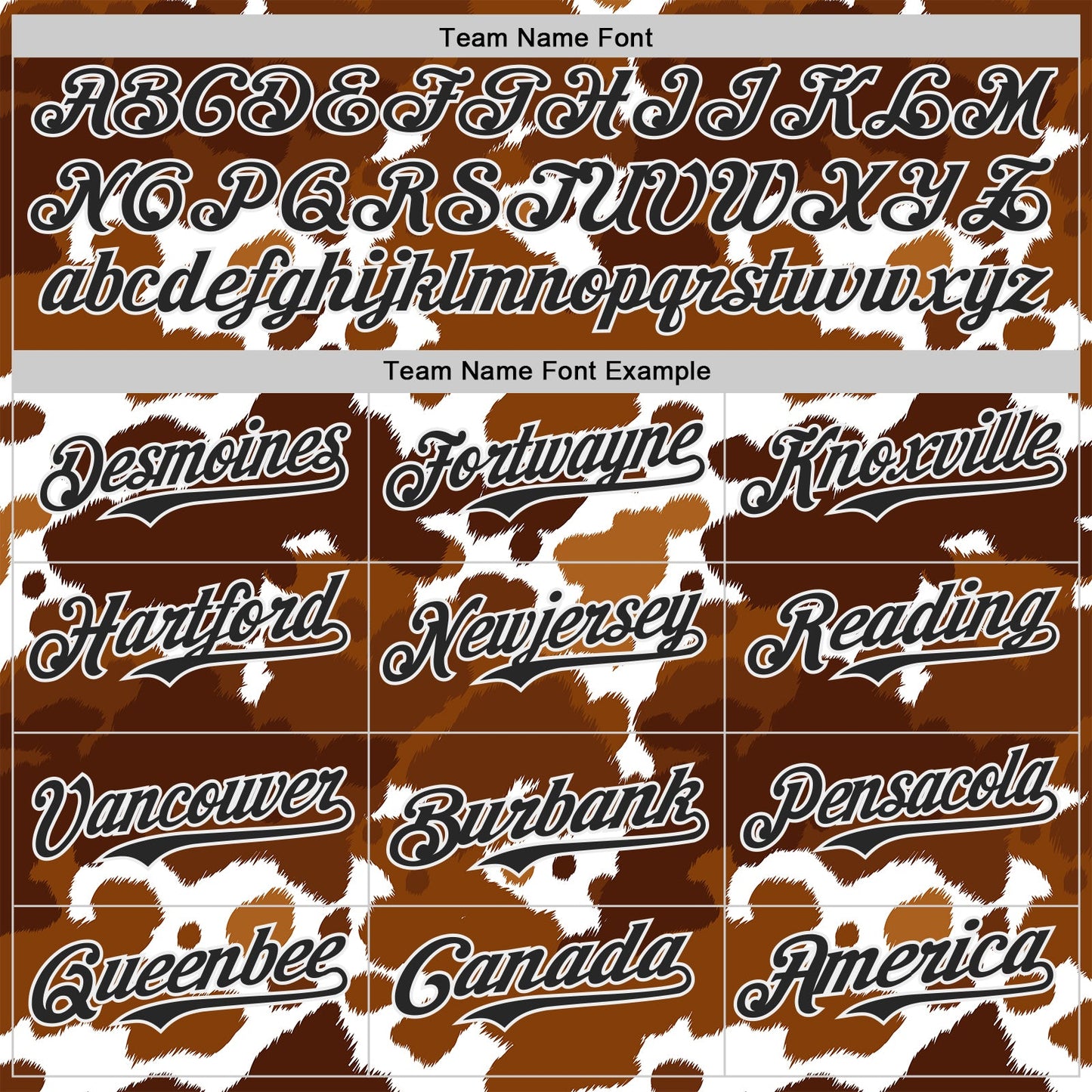 Custom Brown Black-White Leopard Print Authentic Baseball Jersey view 4