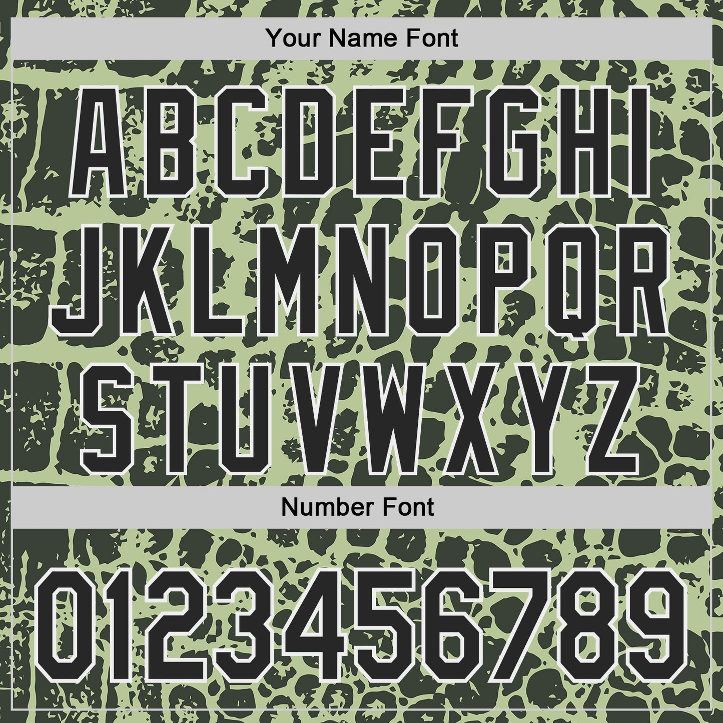 Custom Green Black-White Crocodile Skin Authentic Baseball Jersey view 5