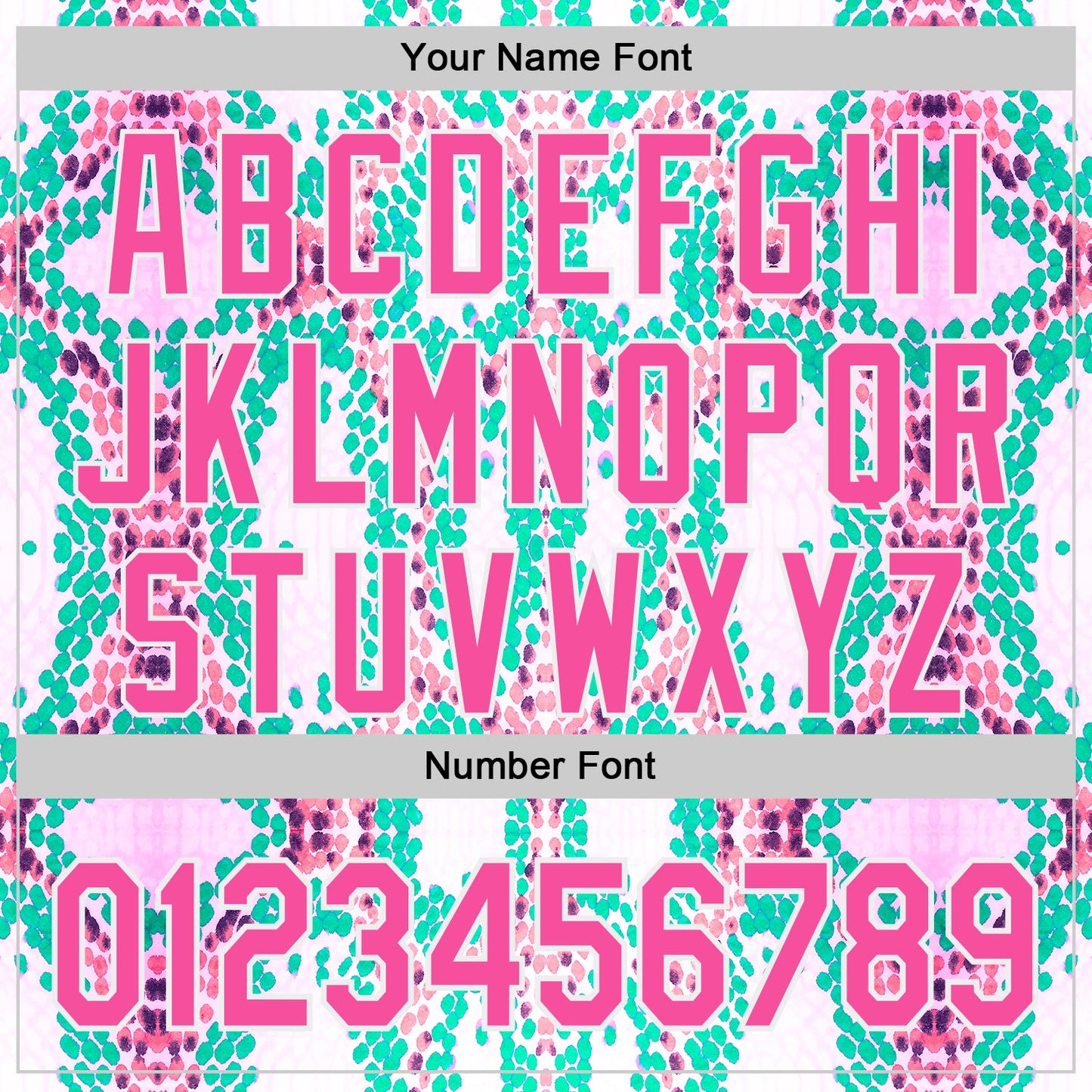Custom White Pink-Green Snake Skin Authentic Baseball Jersey view 5
