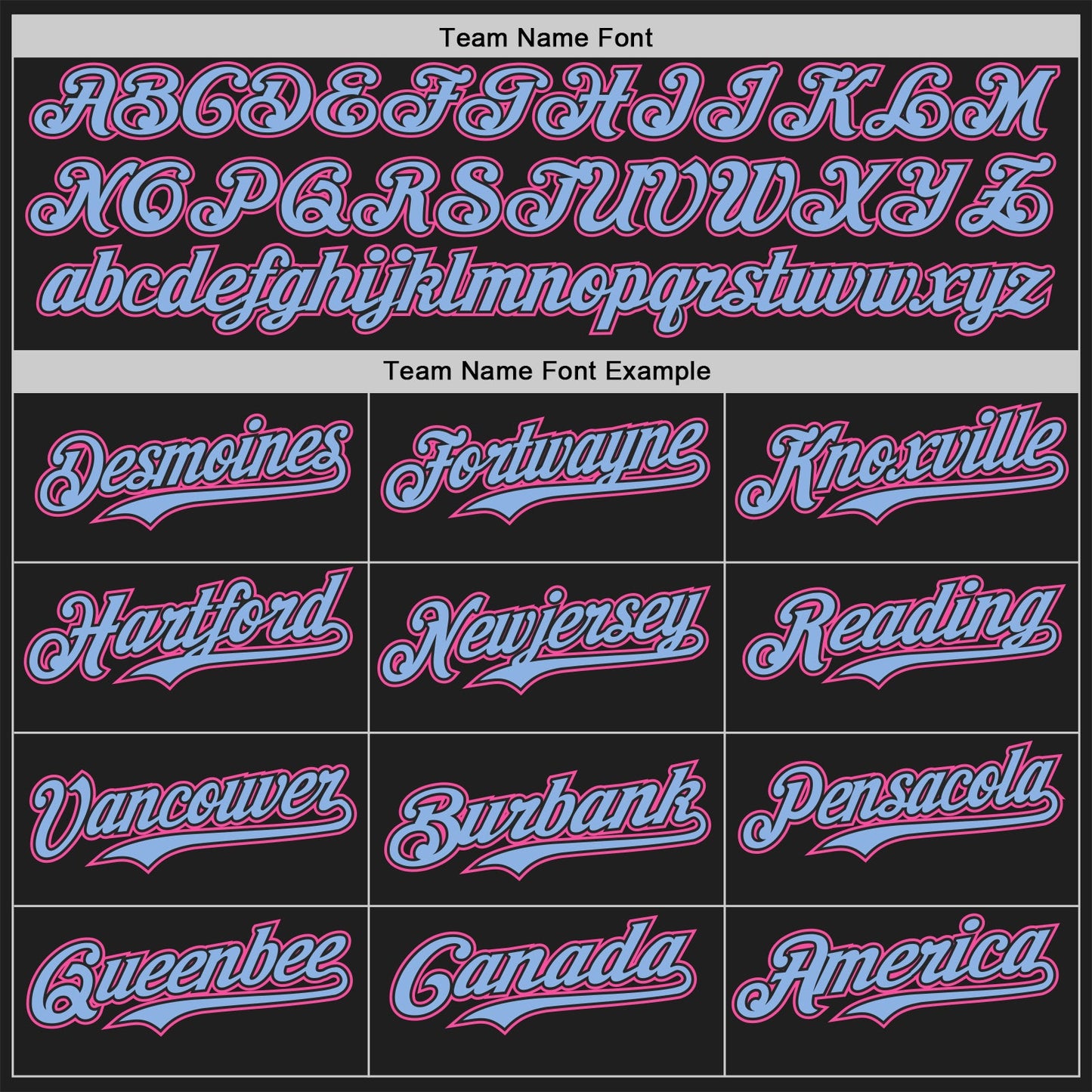 Custom Black Pink-Light Blue Classic Color Block Side Panel Stripe Authentic Baseball Jersey view 4