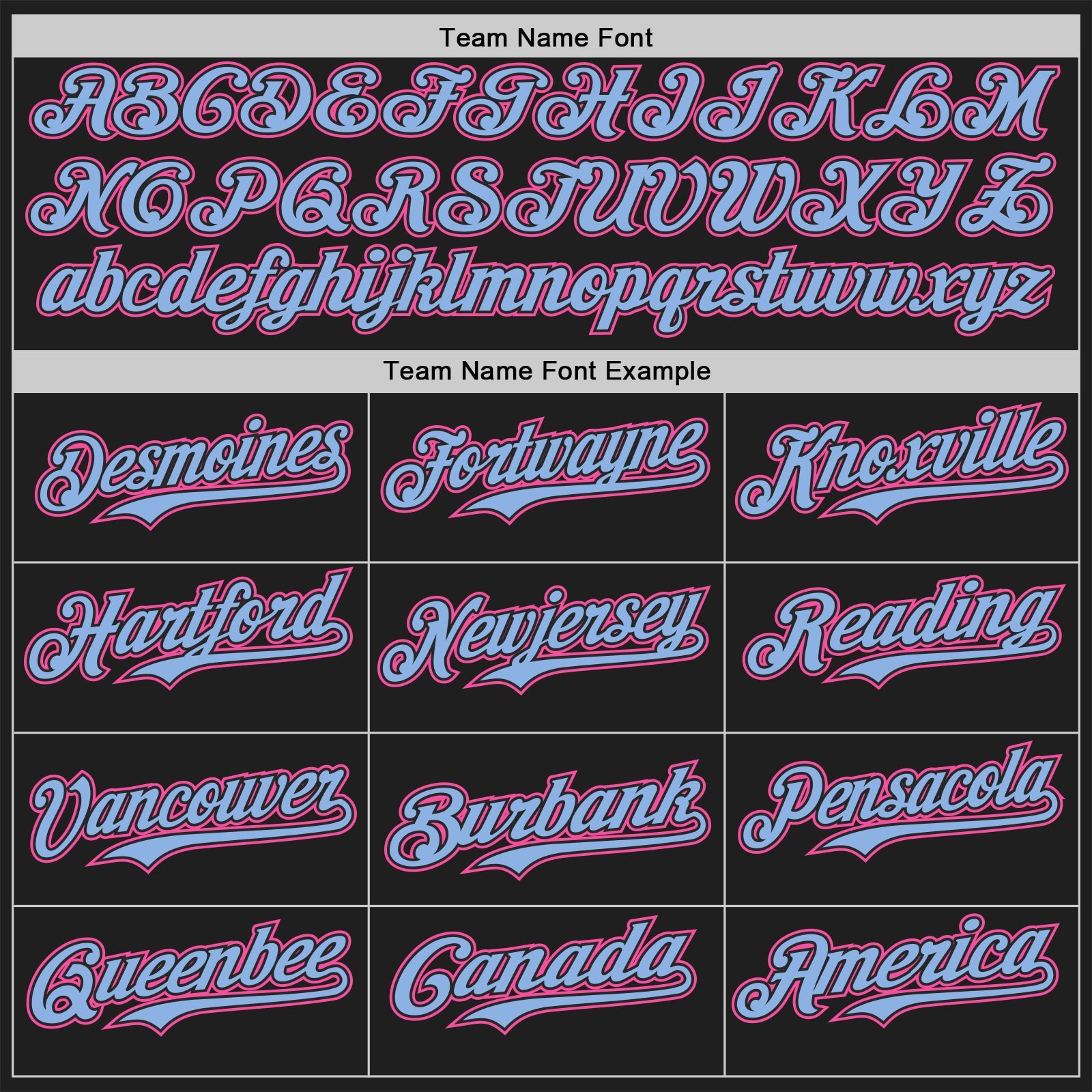Custom Black Pink-Light Blue Classic Color Block Side Panel Stripe Authentic Baseball Jersey view 4