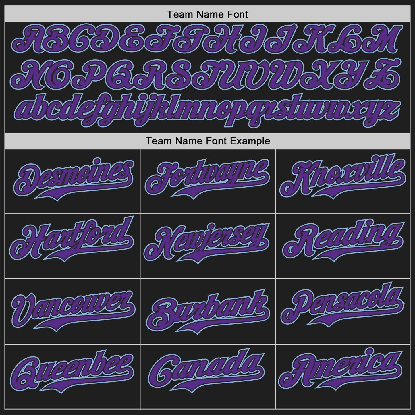 Custom Black Purple-Light Blue Classic Color Block Side Panel Stripe Authentic Baseball Jersey view 4