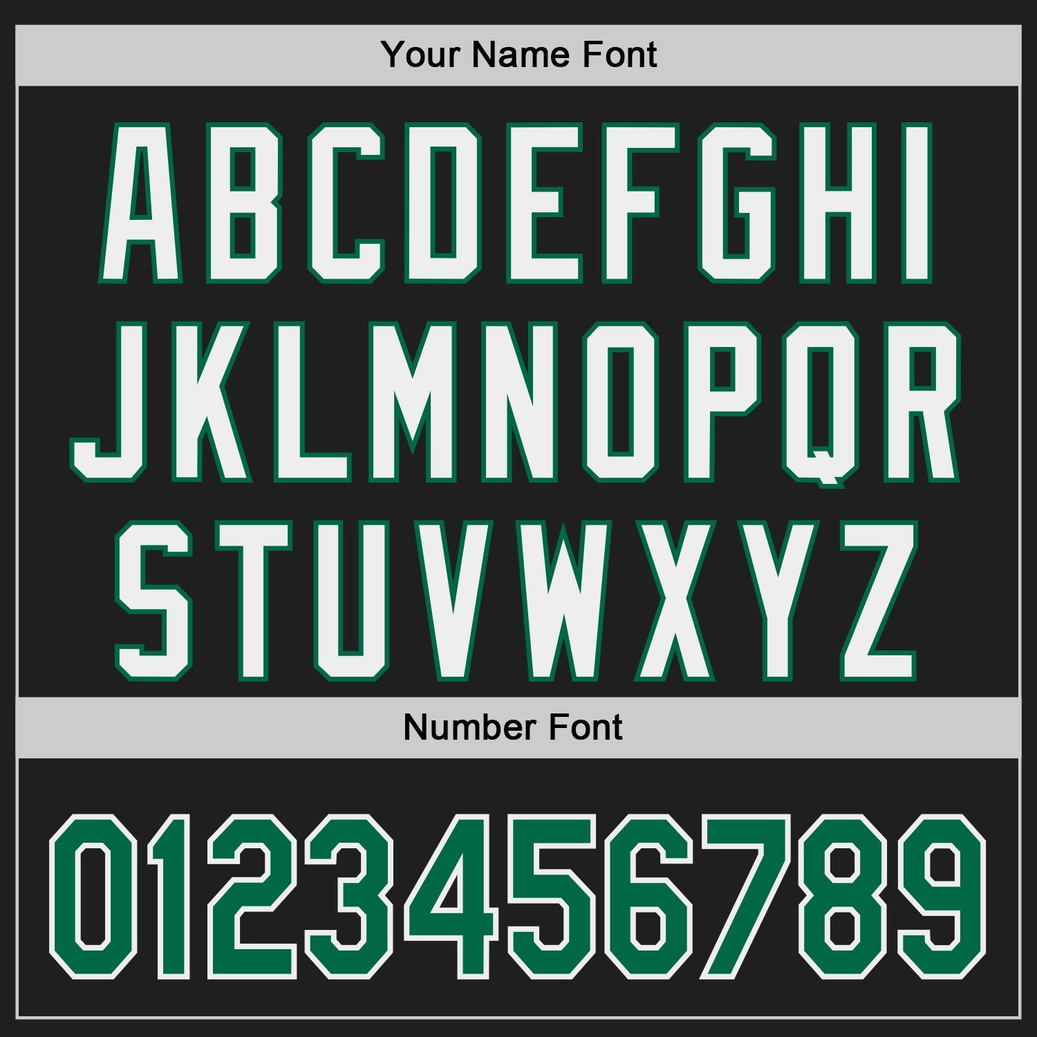 Custom Black Kelly Green-White Classic Color Block Side Panel Stripe Authentic Baseball Jersey view 5