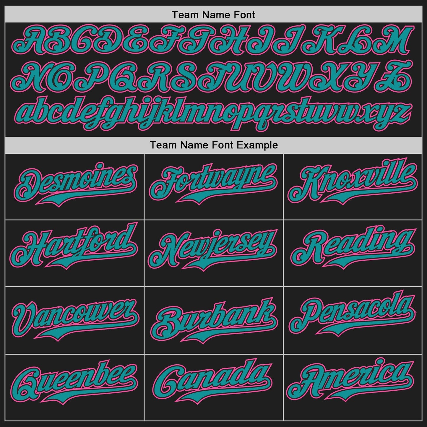 Custom Black Pink-Teal Classic Color Block Side Panel Stripe Authentic Baseball Jersey view 4
