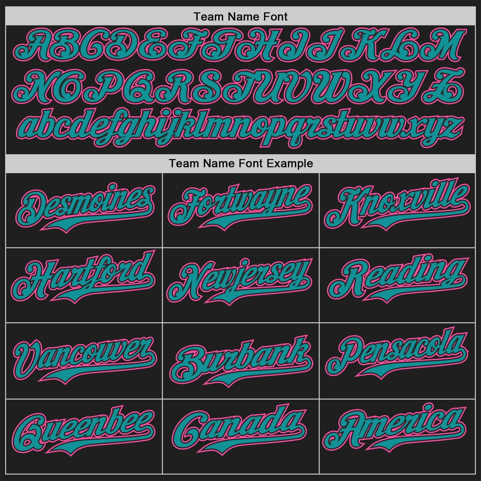 Custom Black Pink-Teal Classic Color Block Side Panel Stripe Authentic Baseball Jersey view 4