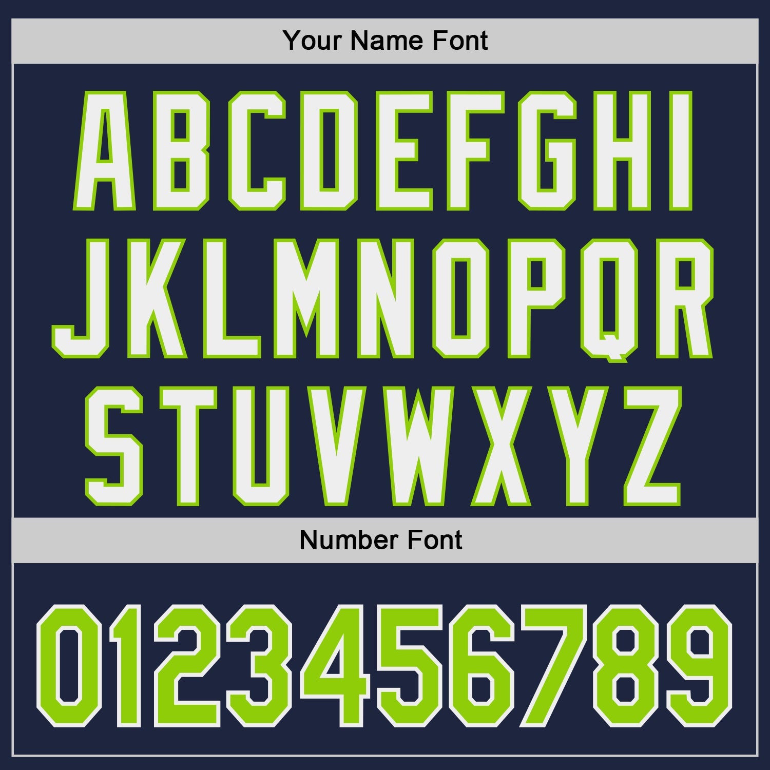 Custom Navy Neon Green-White Classic Color Block Side Panel Stripe Authentic Baseball Jersey view 5