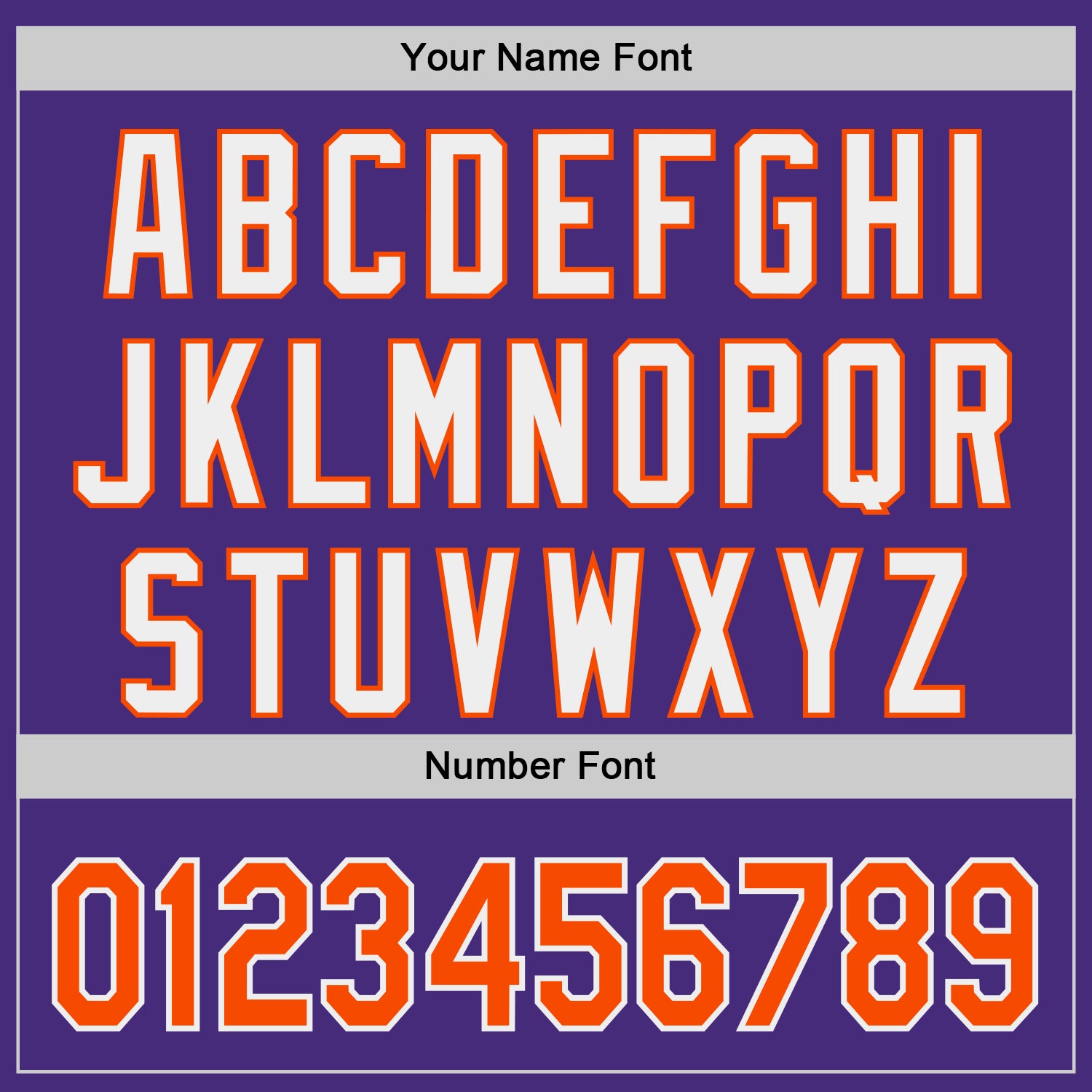 Custom Purple Orange-White Classic Color Block Side Panel Stripe Authentic Baseball Jersey view 5