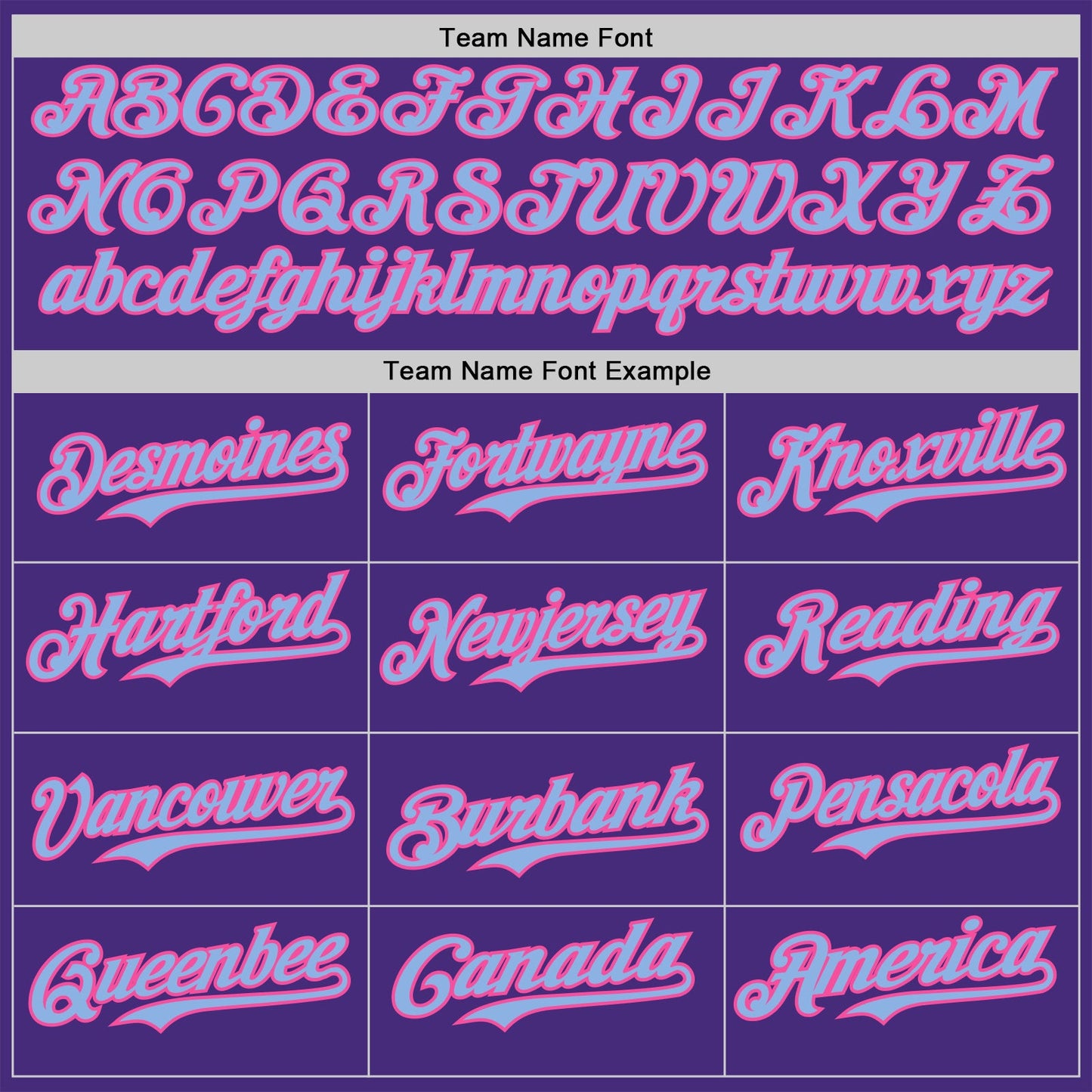 Custom Purple Light Blue-Pink Classic Color Block Side Panel Stripe Authentic Baseball Jersey view 4