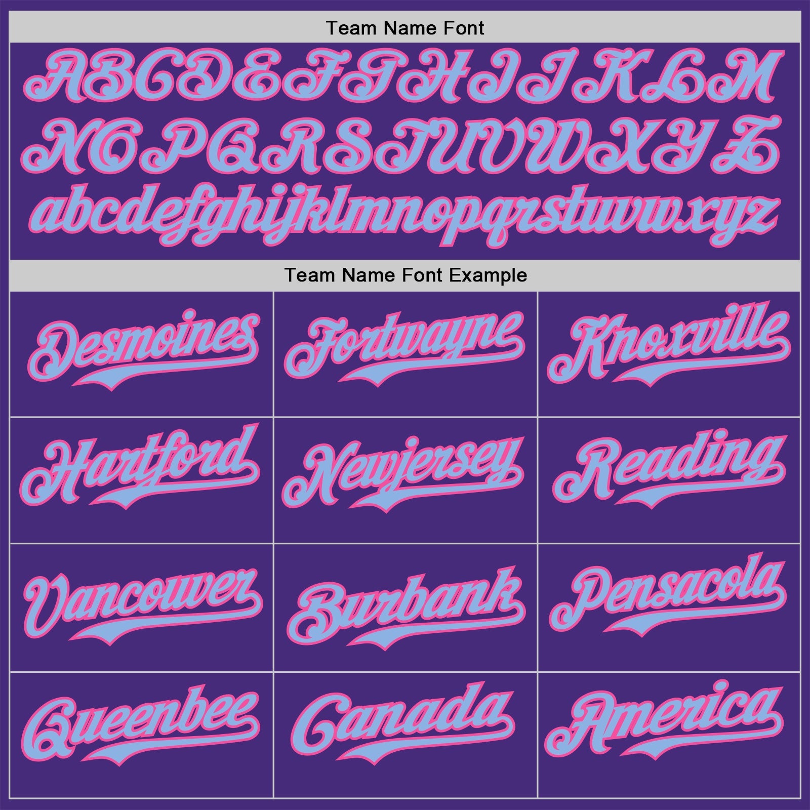 Custom Purple Light Blue-Pink Classic Color Block Side Panel Stripe Authentic Baseball Jersey view 4