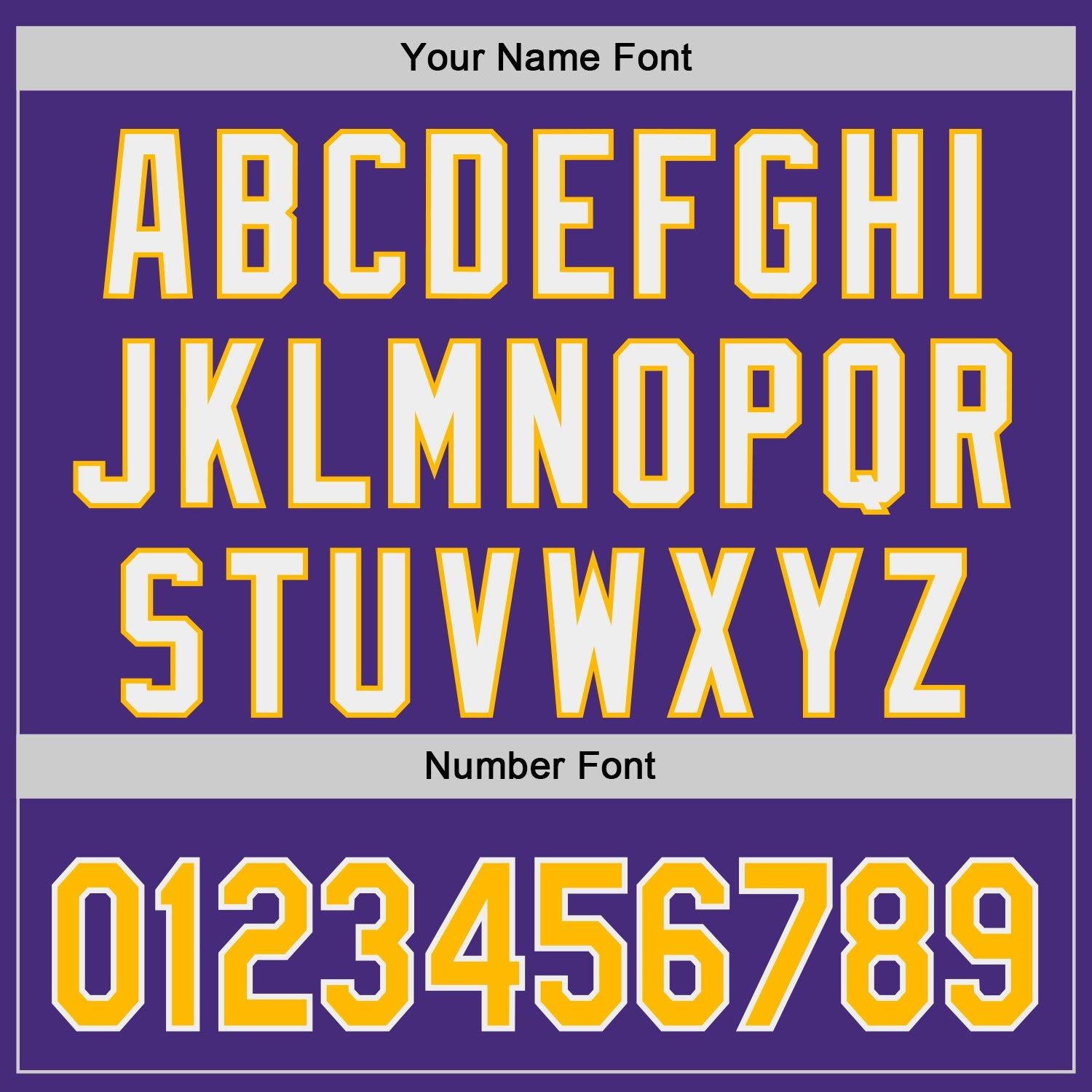 Custom Purple Gold-White Classic Color Block Side Panel Stripe Authentic Baseball Jersey view 5