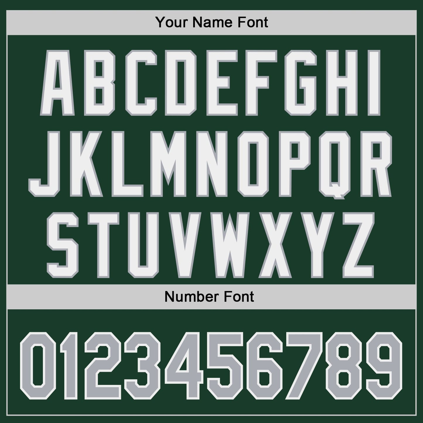 Custom Green Gray-White Classic Color Block Side Panel Stripe Authentic Baseball Jersey view 5