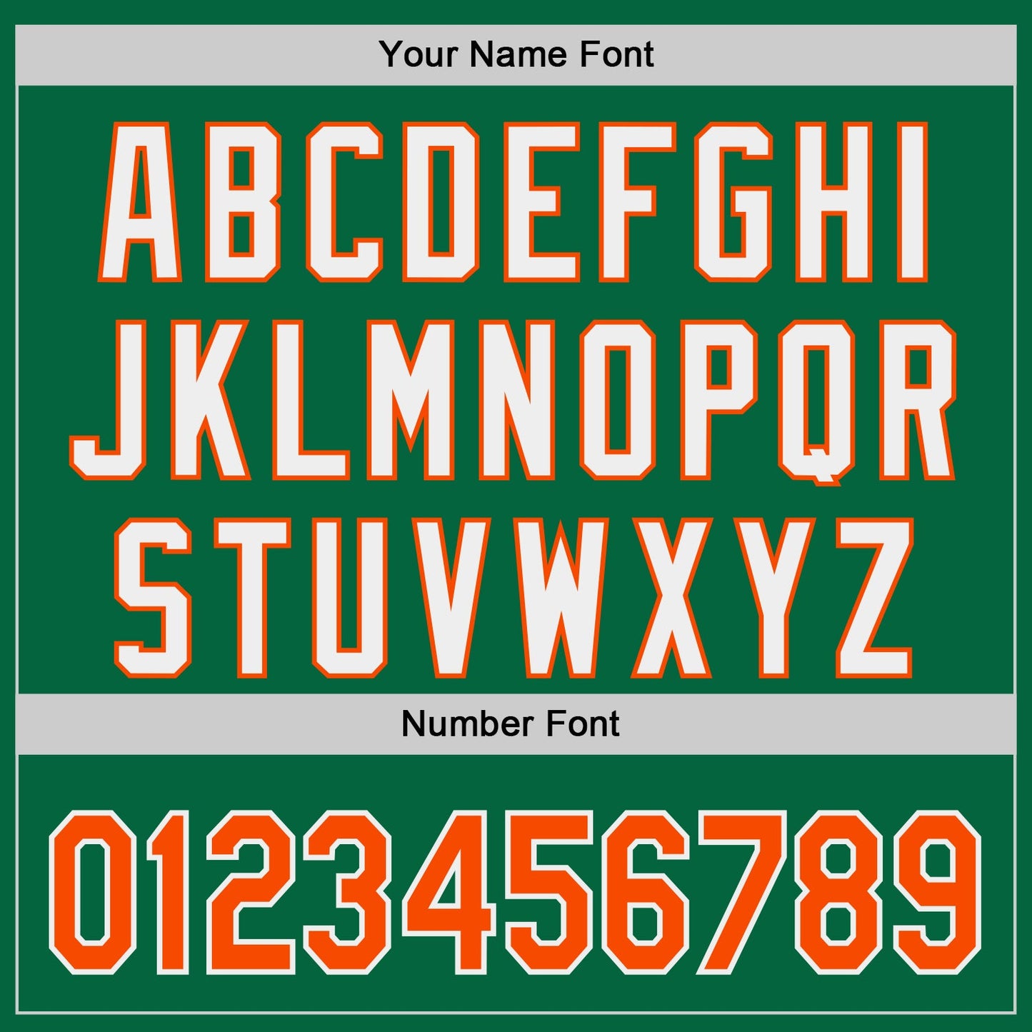 Custom Kelly Green Orange-White Classic Color Block Side Panel Stripe Authentic Baseball Jersey view 5