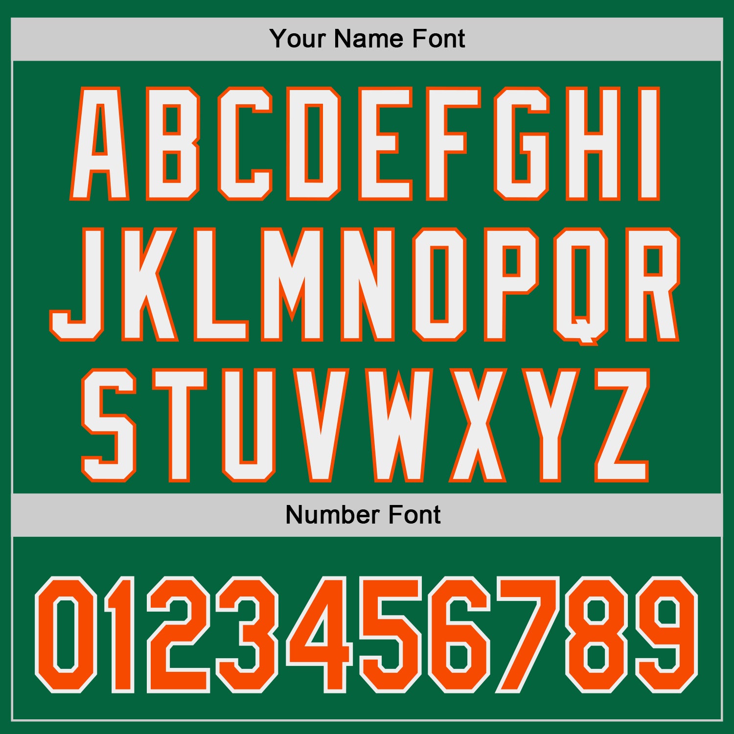 Custom Kelly Green Orange-White Classic Color Block Side Panel Stripe Authentic Baseball Jersey view 5