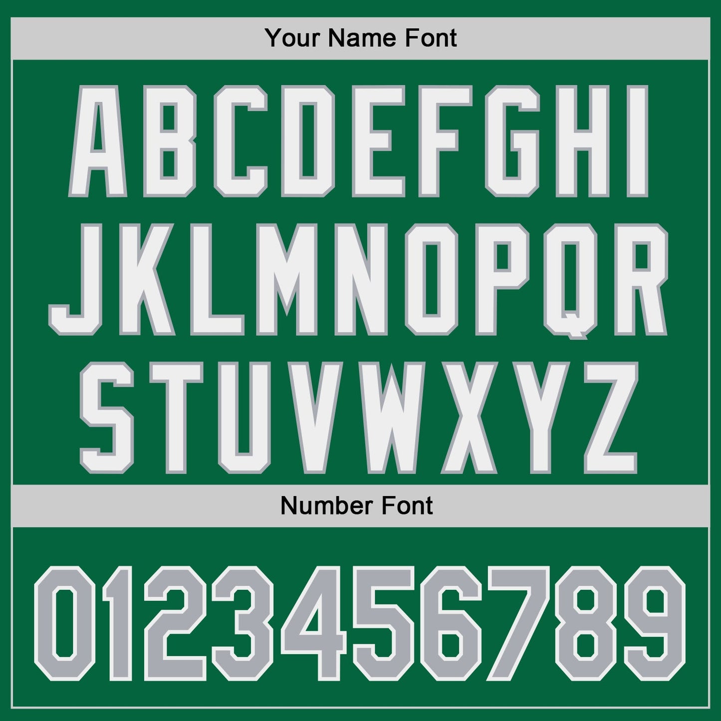 Custom Kelly Green Gray-White Classic Color Block Side Panel Stripe Authentic Baseball Jersey view 5