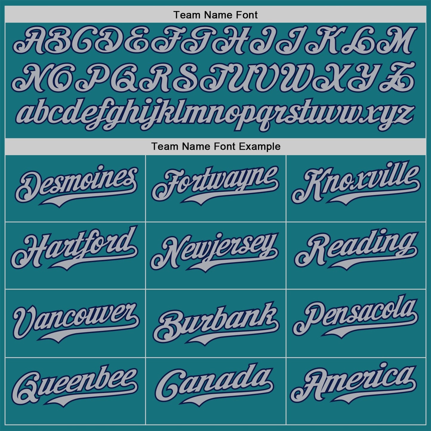Custom Teal Gray-Navy Classic Color Block Side Panel Stripe Authentic Baseball Jersey view 4
