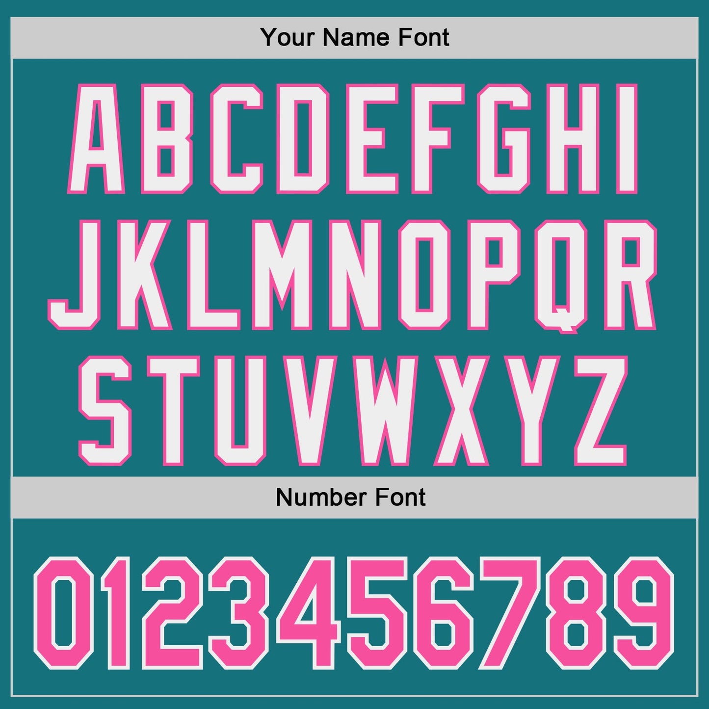 Custom Teal Pink-White Classic Color Block Side Panel Stripe Authentic Baseball Jersey view 5