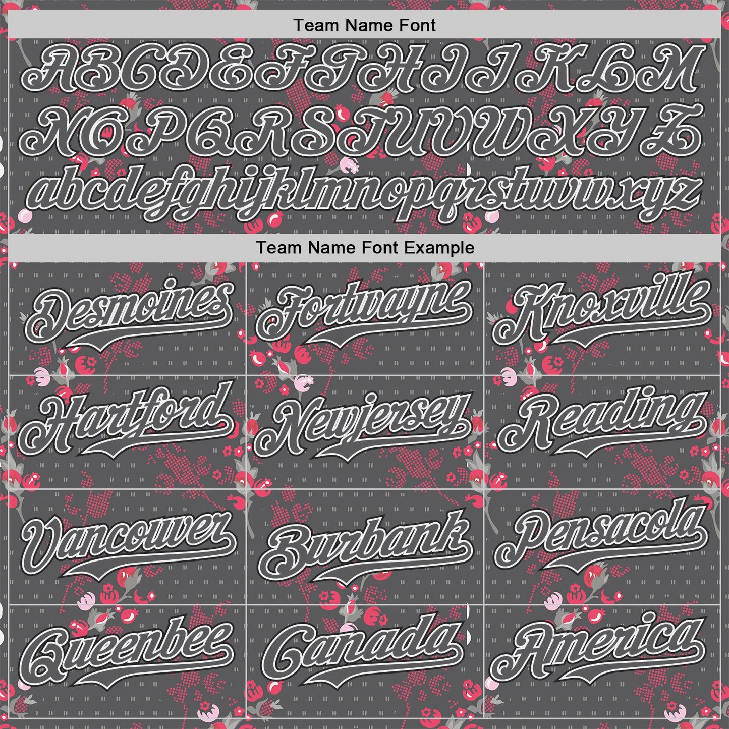 Custom Steel Gray White-Black Cherry Blossoms Sakura Authentic Baseball Jersey view 4