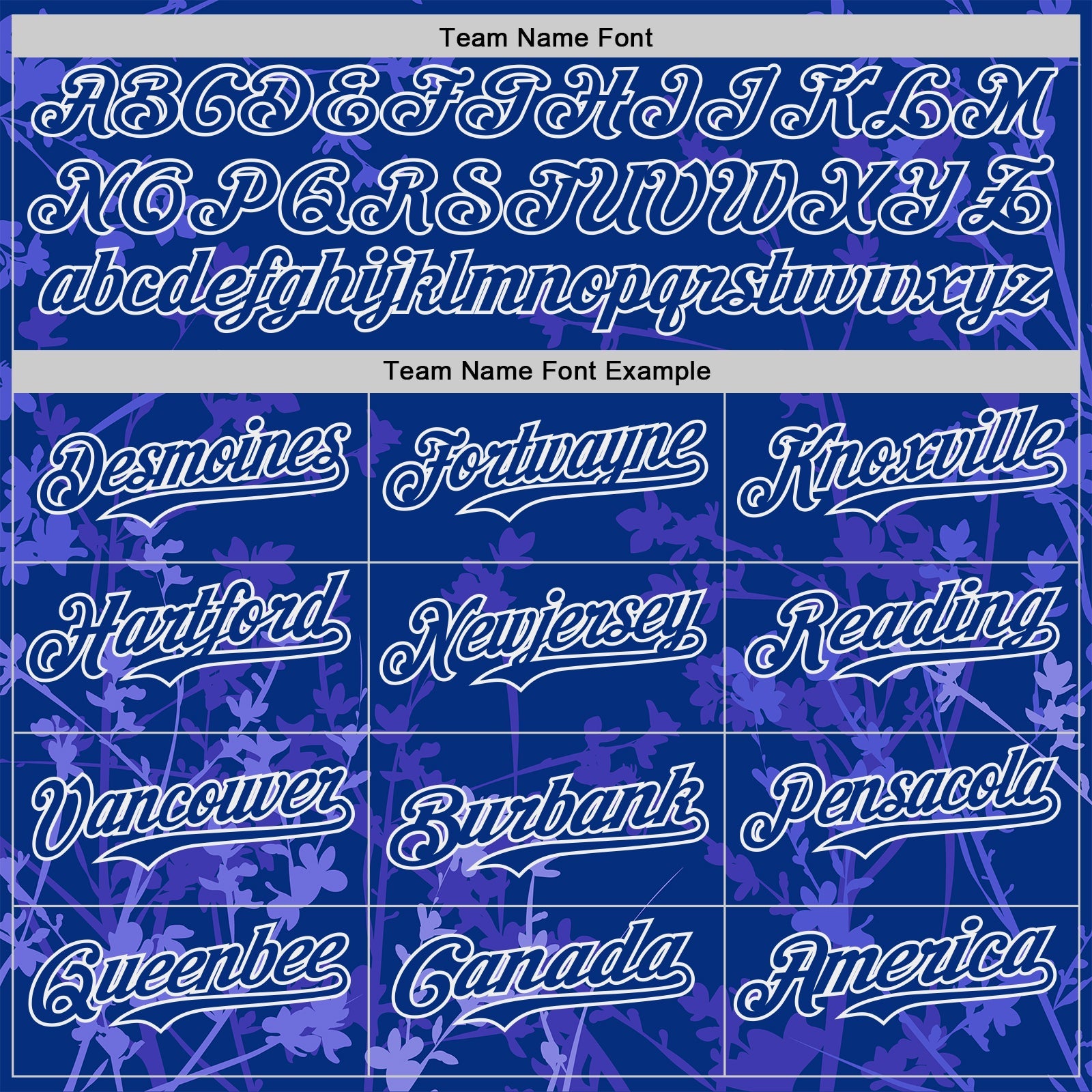 Custom Royal-White Cherry Blossoms Sakura Authentic Baseball Jersey view 4