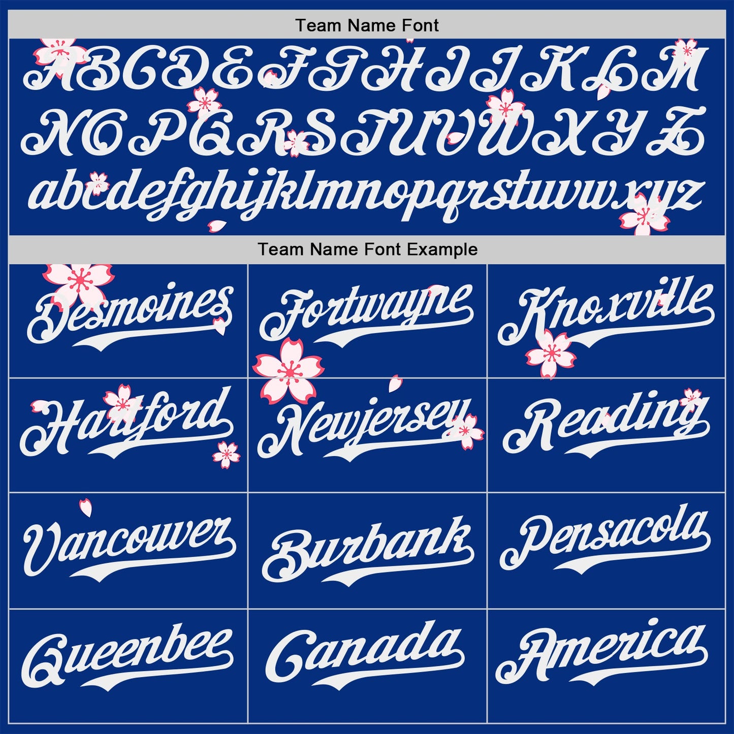 Custom Royal Red-White Cherry Blossoms Sakura Authentic Baseball Jersey view 4