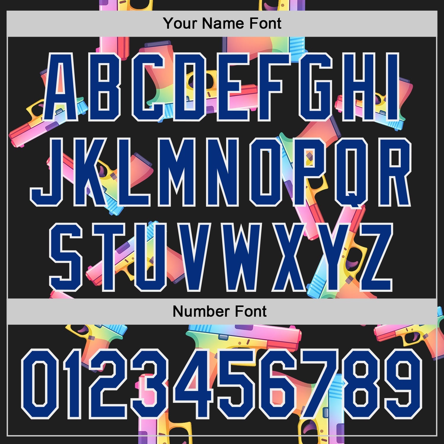 Custom Black Royal-White Colorful Firepower 3D Pattern Design Authentic Baseball Jersey view 5