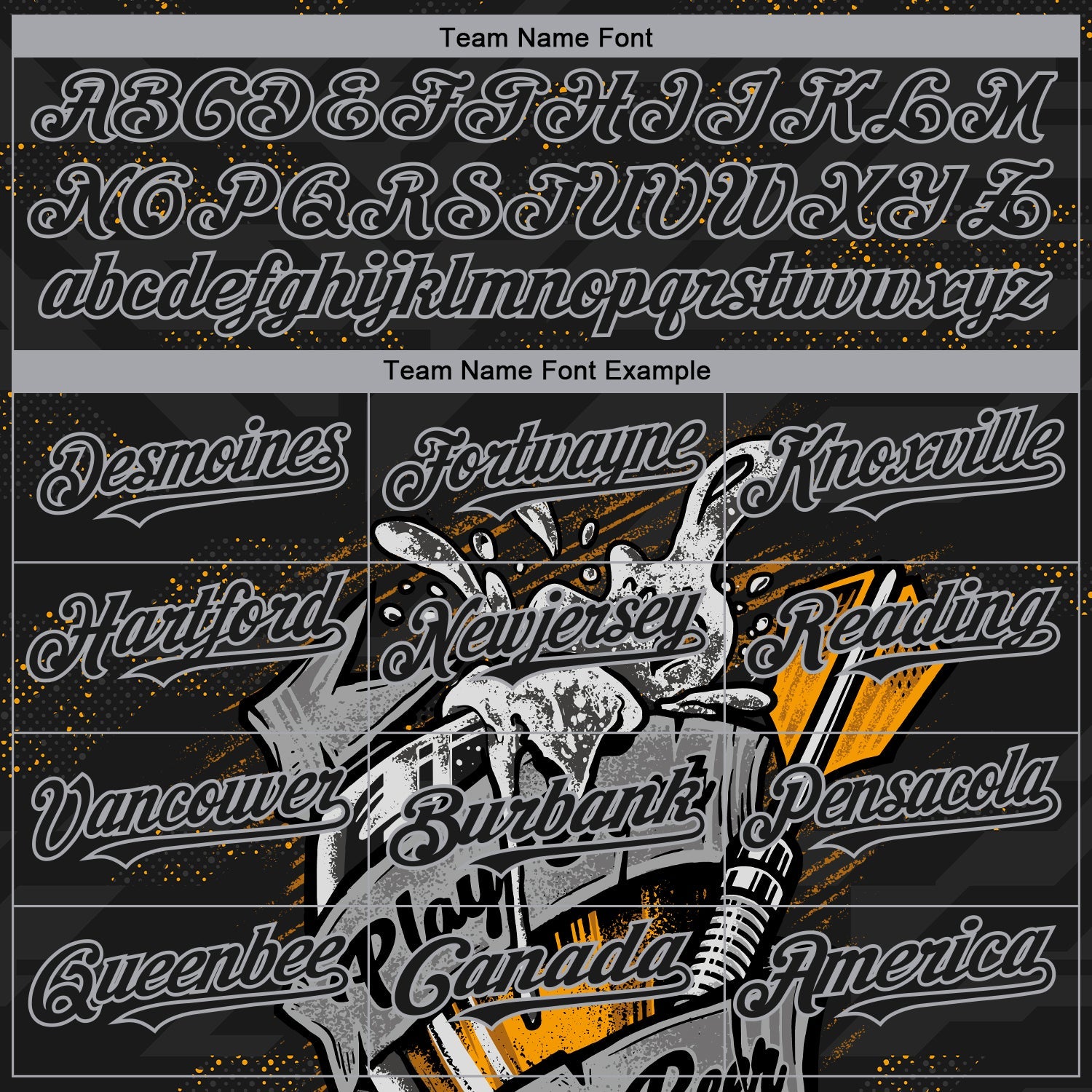 Custom Black Gray 3D Pattern Design Play Dart Drink Beer Authentic Baseball Jersey view 4