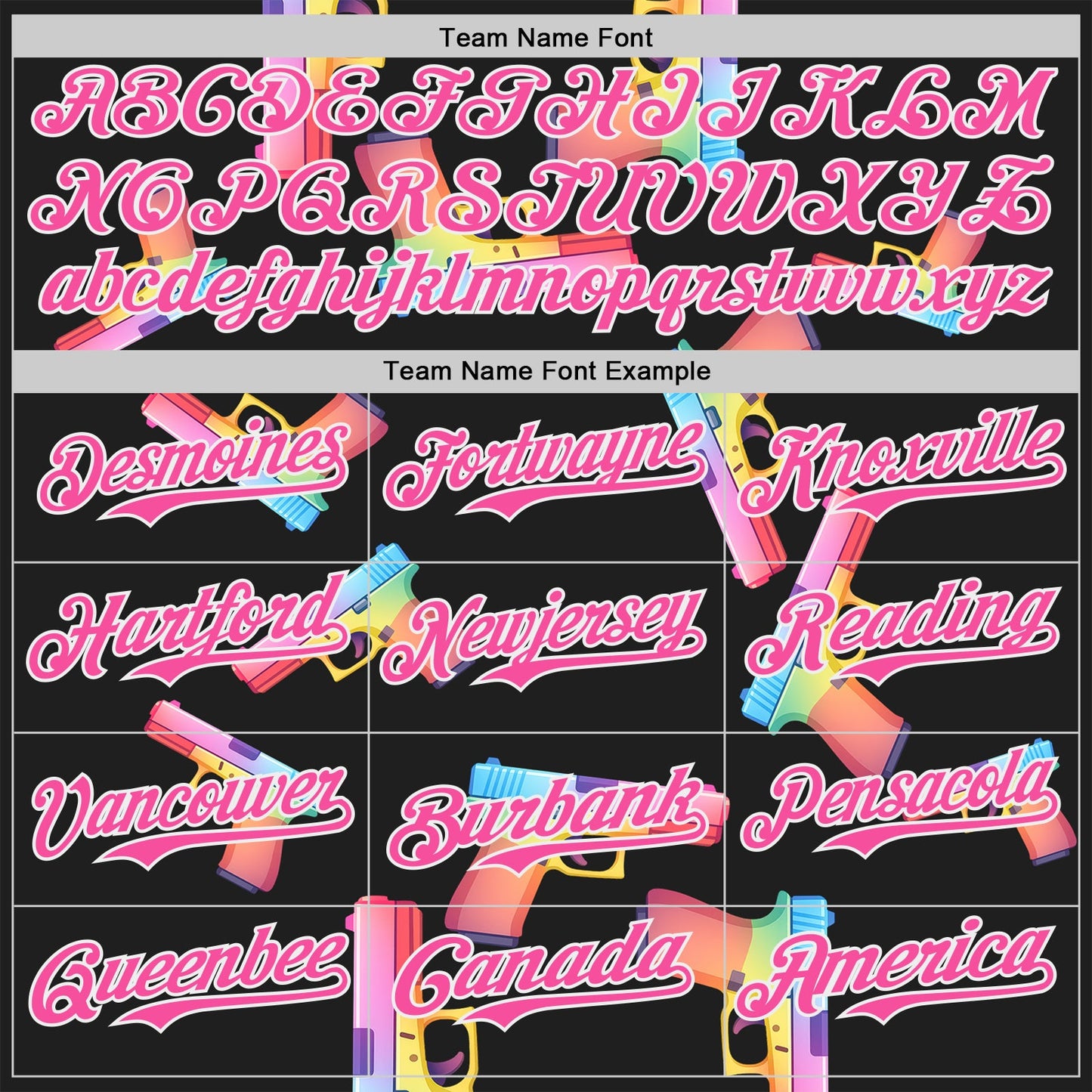 Custom Black Pink-White Colorful Firepower 3D Pattern Design Authentic Baseball Jersey view 4