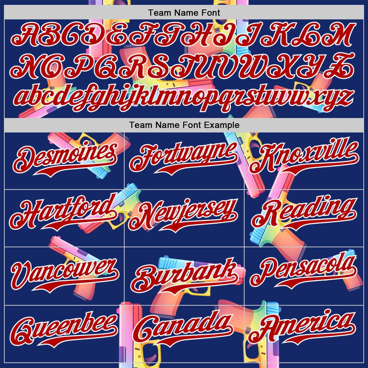 Custom Royal Red-White Colorful Firepower 3D Pattern Design Authentic Baseball Jersey view 4
