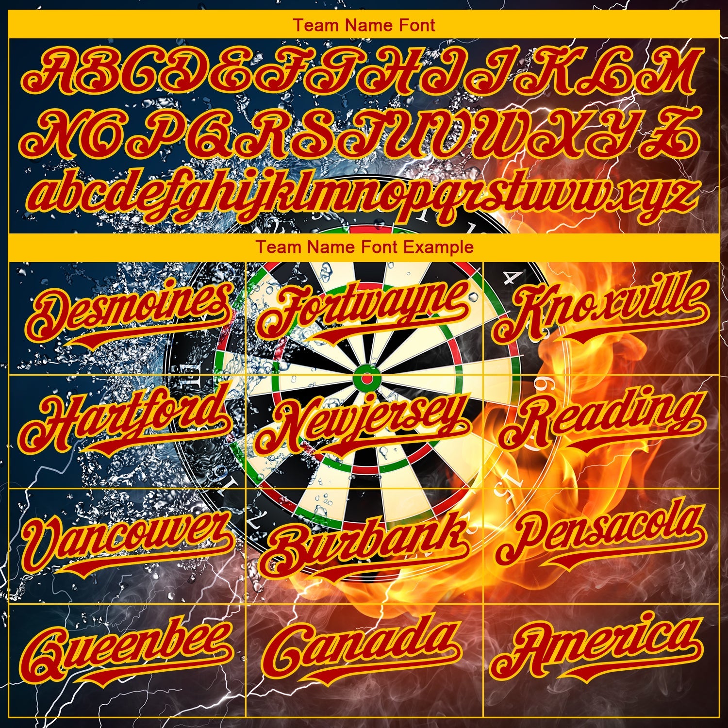 Custom Black Red-Gold 3D Pattern Design Flame Dart Board Authentic Baseball Jersey view 4