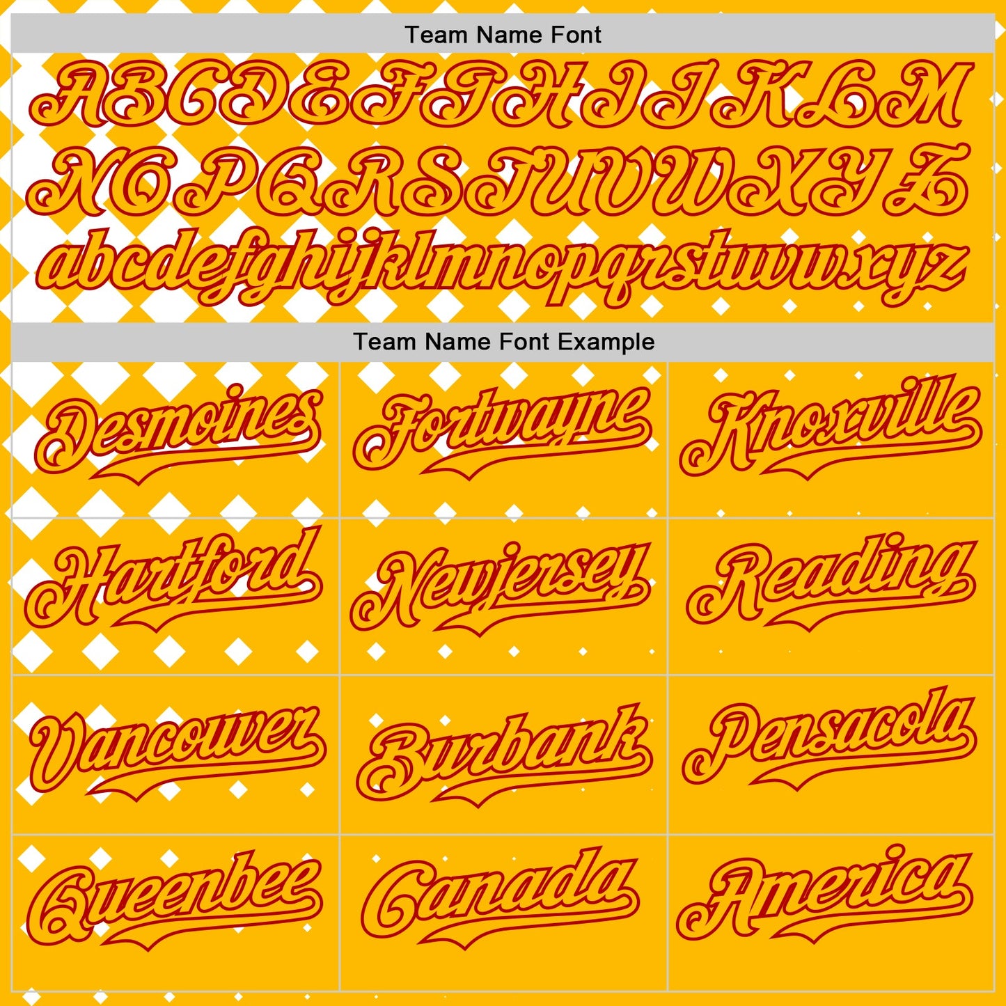 Custom Gold White-Red Geometric Diamond Grid Rhombus Authentic Baseball Jersey view 4