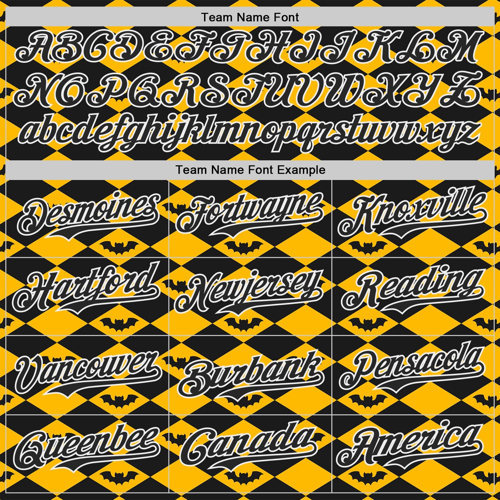 Custom Gold Black-White Geometric Diamond Grid Rhombus Bat Authentic Baseball Jersey view 4
