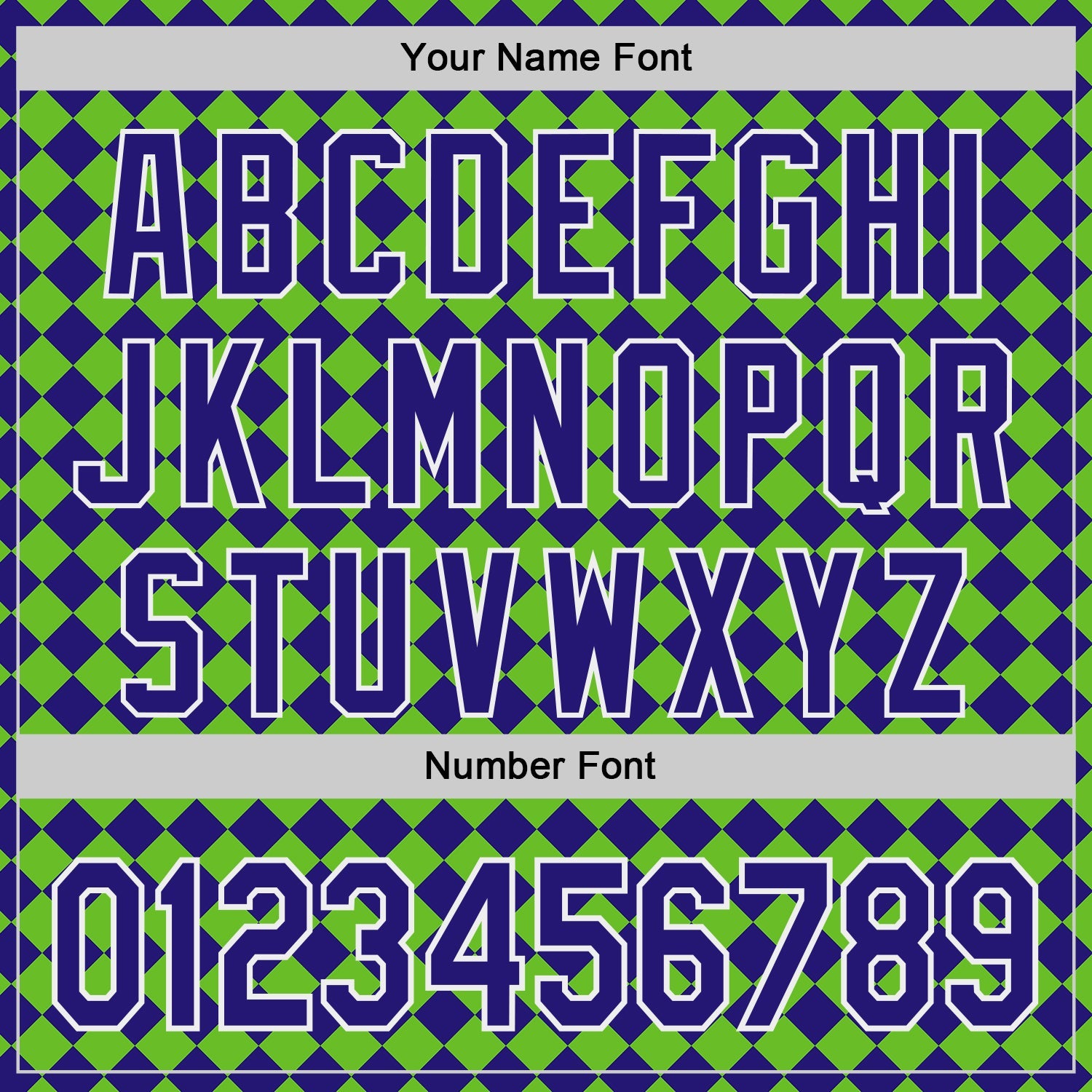 Custom Dark Purple Green-White Geometric Diamond Grid Rhombus Authentic Baseball Jersey view 5
