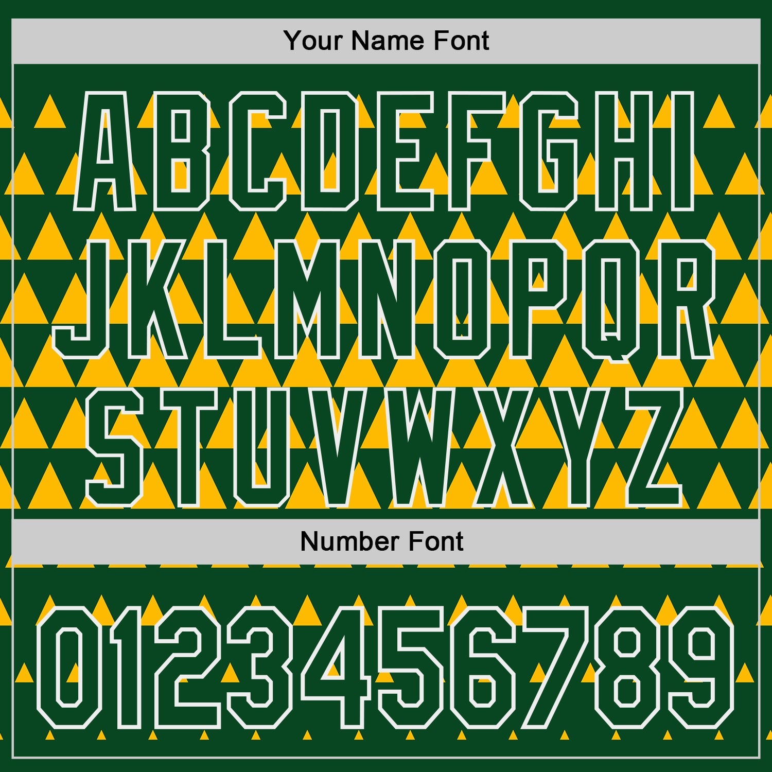 Custom Green Gold-White Geometric Diamond Grid Rhombus Authentic Baseball Jersey view 5