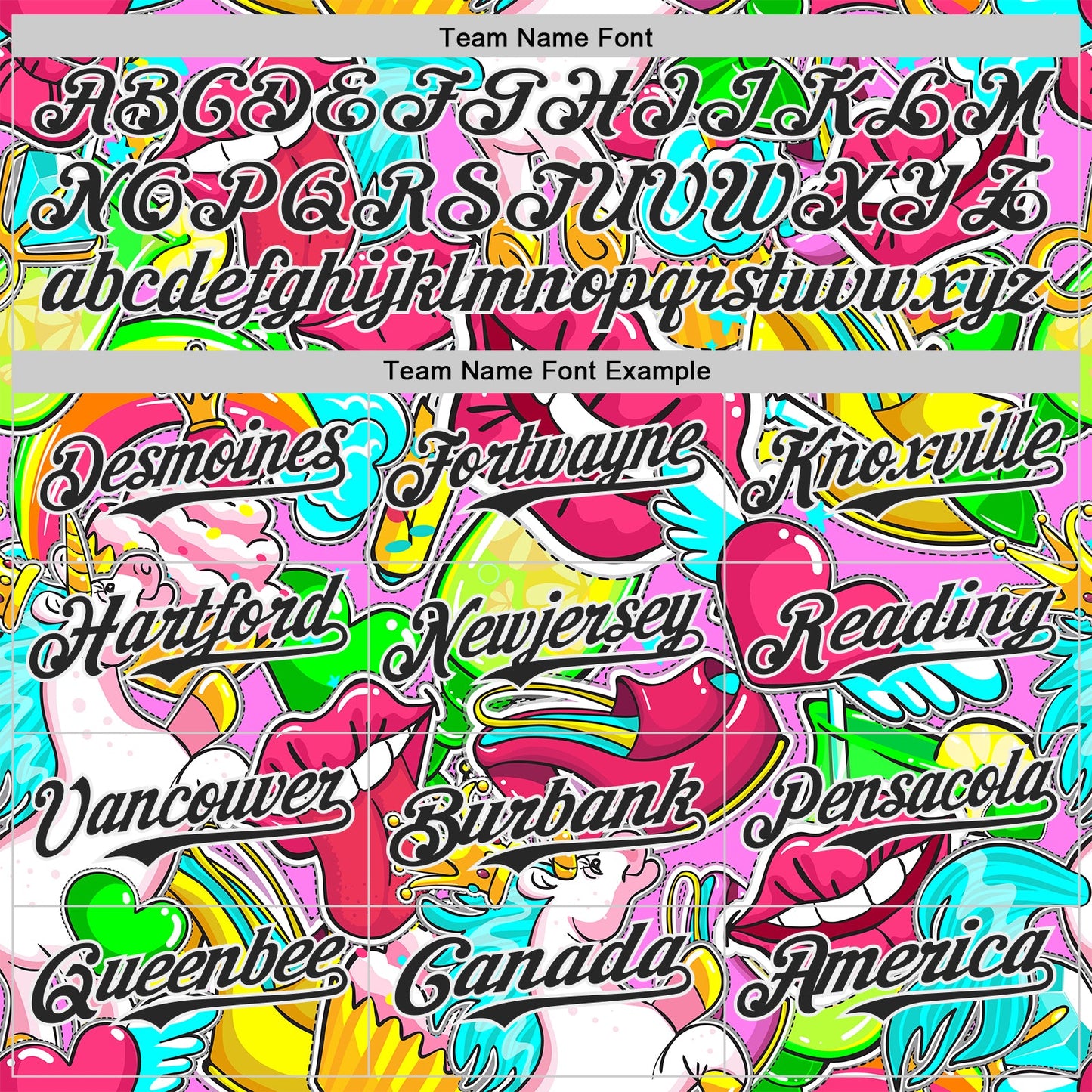 Custom Pink Black-White Foodie Cake Ice Cream Authentic Baseball Jersey view 4