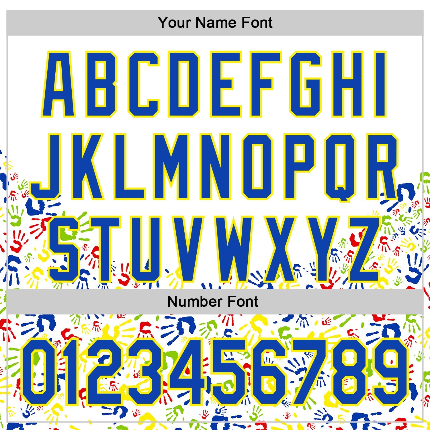 Custom White Thunder Blue-Light Yellow Autism Acceptance Handprint Rainbow Infinity Authentic Baseball Jersey view 5