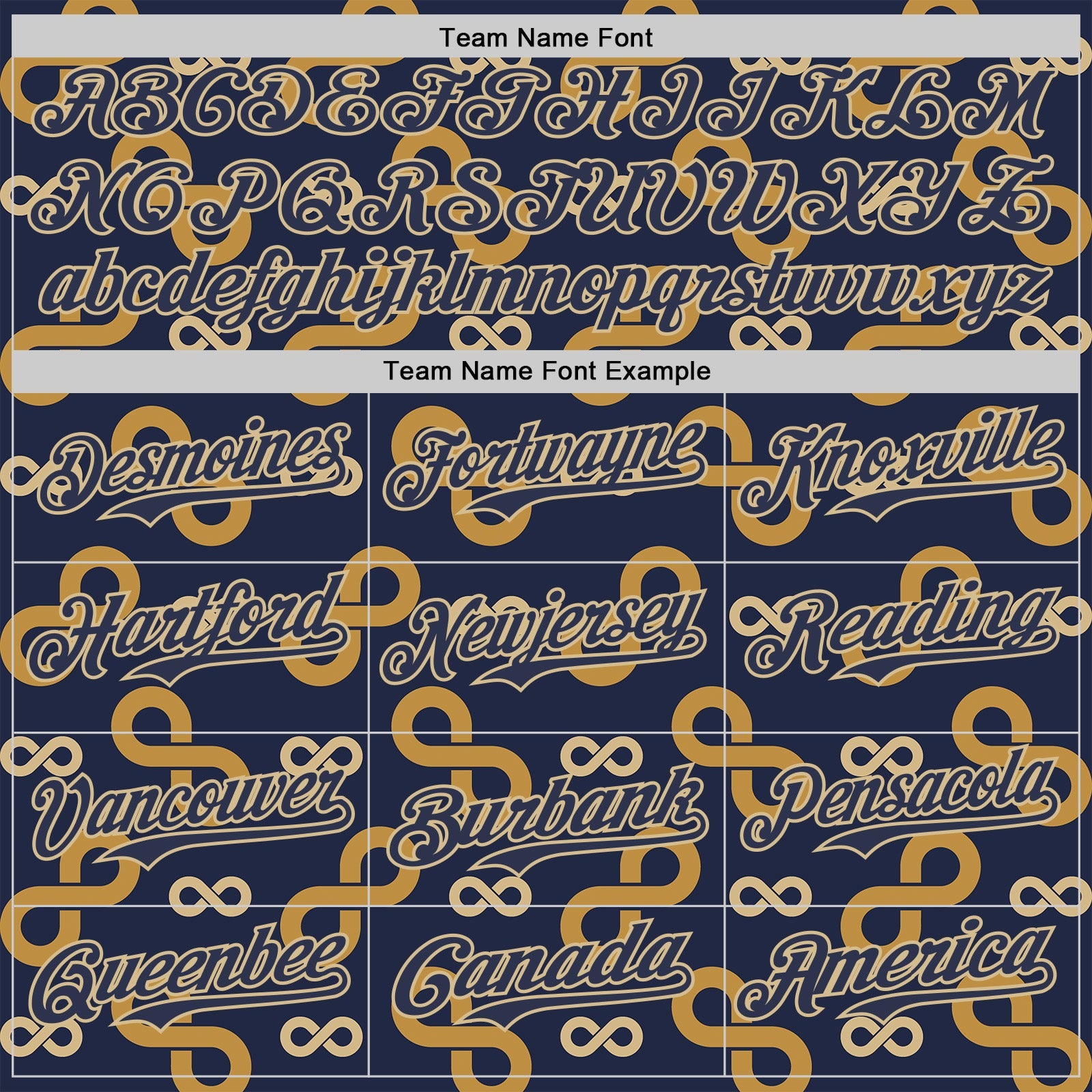 Custom Navy-Vegas Gold Autism Acceptance Gold Infinity Authentic Baseball Jersey view 4