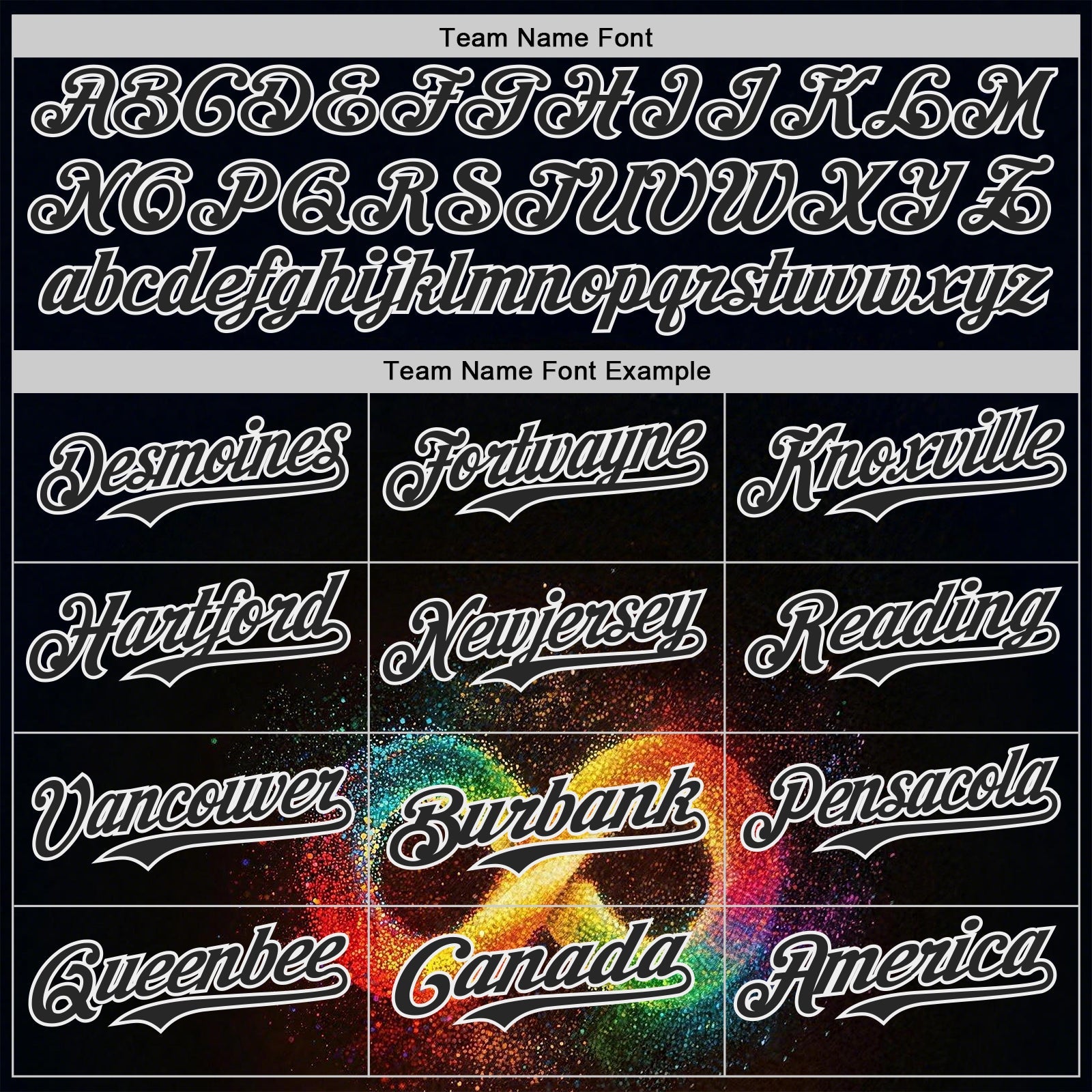 Custom Black-White Autism Acceptance Rainbow Infinity Authentic Baseball Jersey view 4