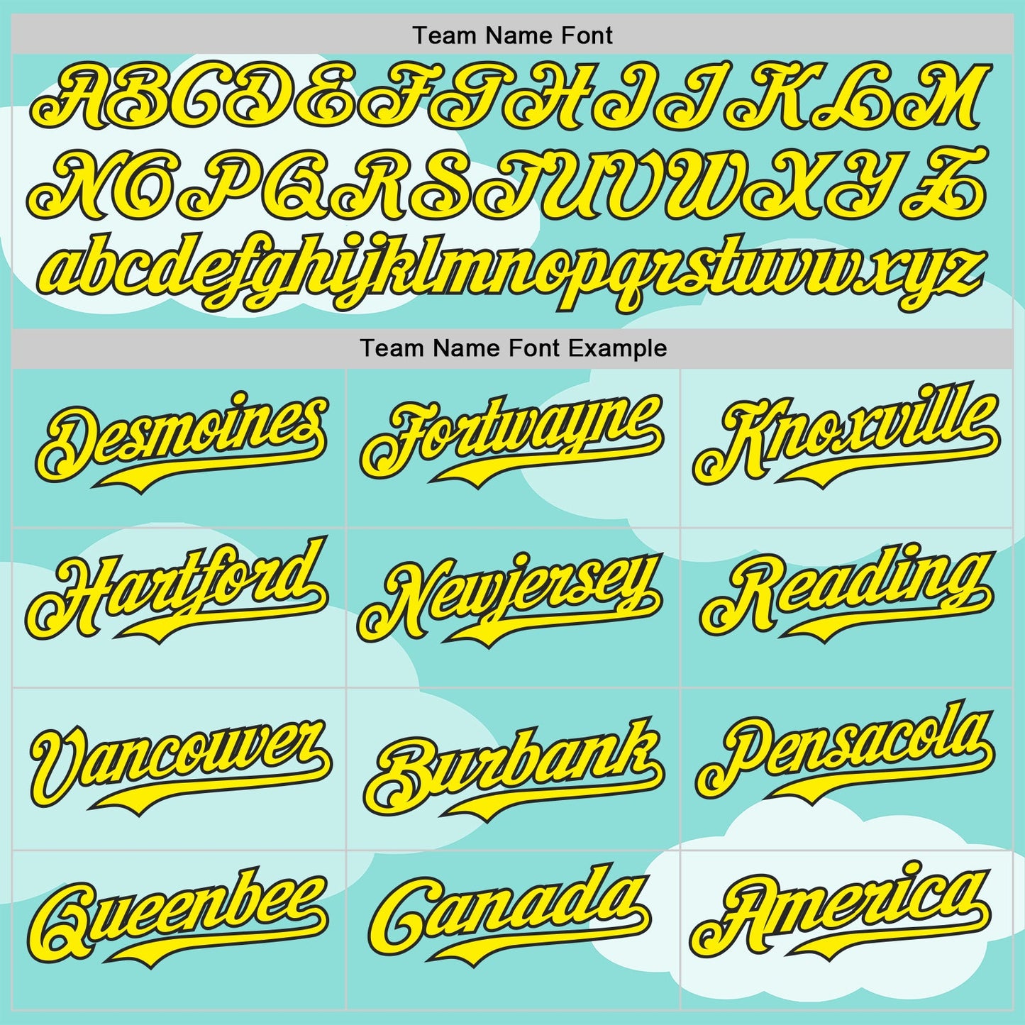Custom Ice Blue Light Yellow-Black Autism Awareness Support Authentic Baseball Jersey view 4