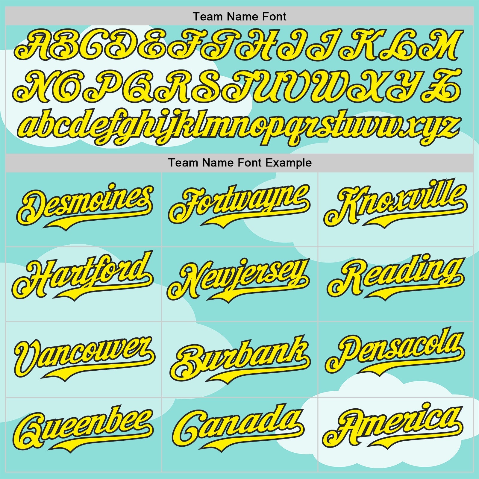 Custom Ice Blue Light Yellow-Black Autism Awareness Support Authentic Baseball Jersey view 4