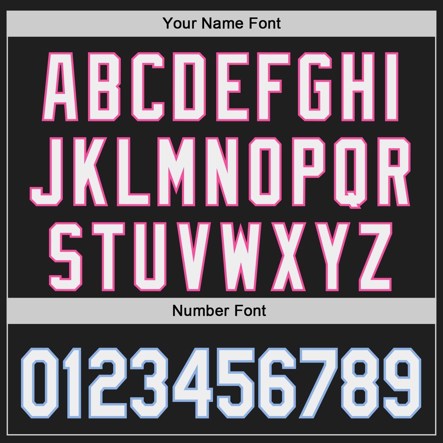 Custom Black White Pink-Light Blue Japanese Wave Authentic Baseball Jersey view 6