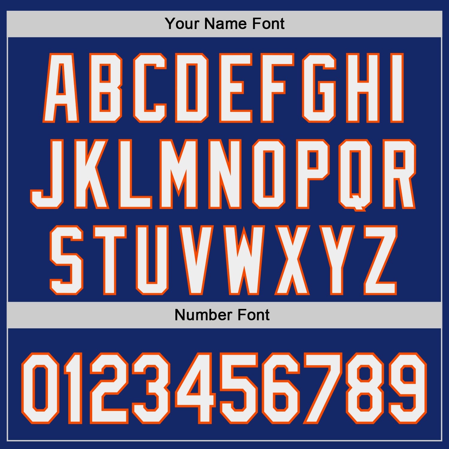 Custom Royal White-Orange Japanese Wave Authentic Baseball Jersey view 6