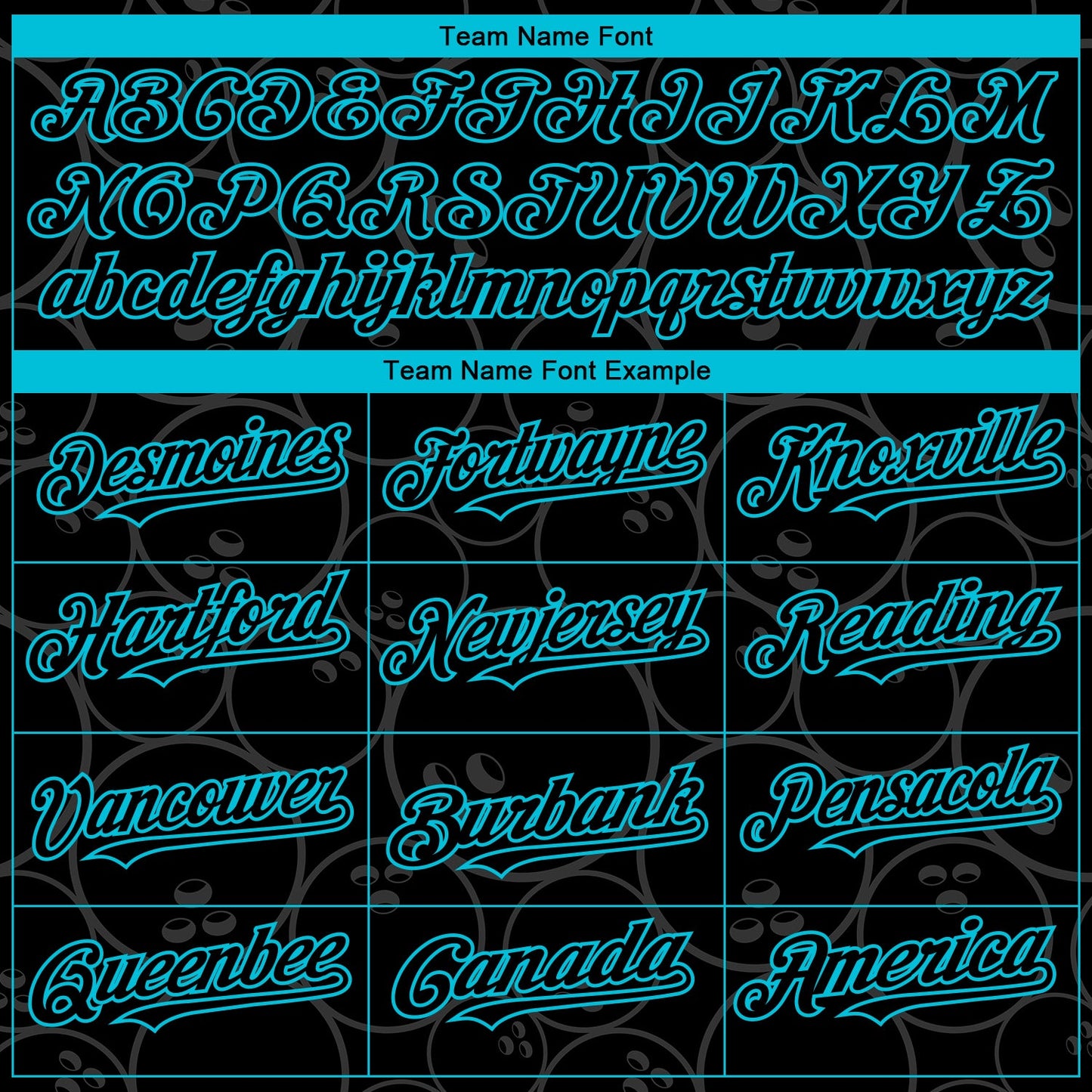 Custom Black Lakes Blue 3D Pattern Design Bowling Ball Authentic Baseball Jersey view 5
