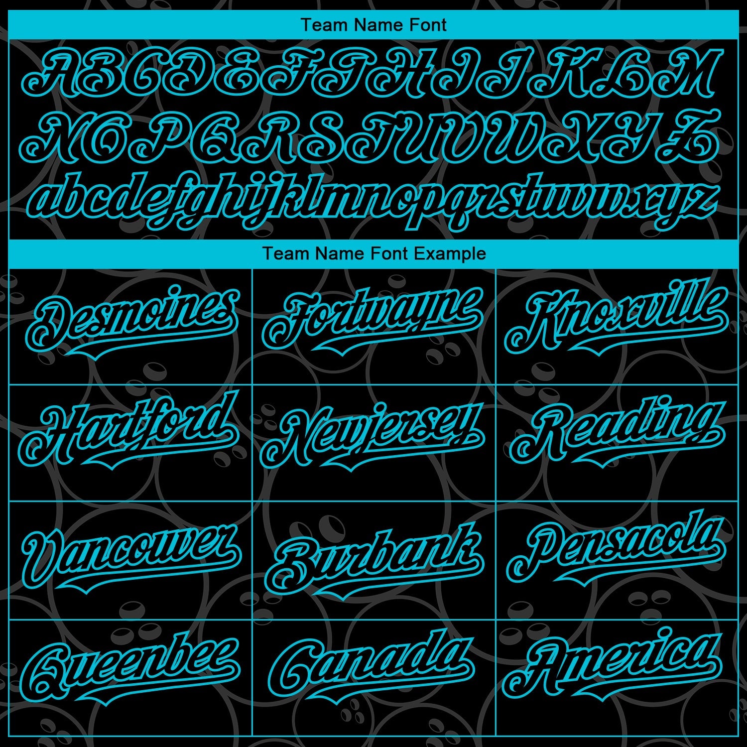Custom Black Lakes Blue 3D Pattern Design Bowling Ball Authentic Baseball Jersey view 5