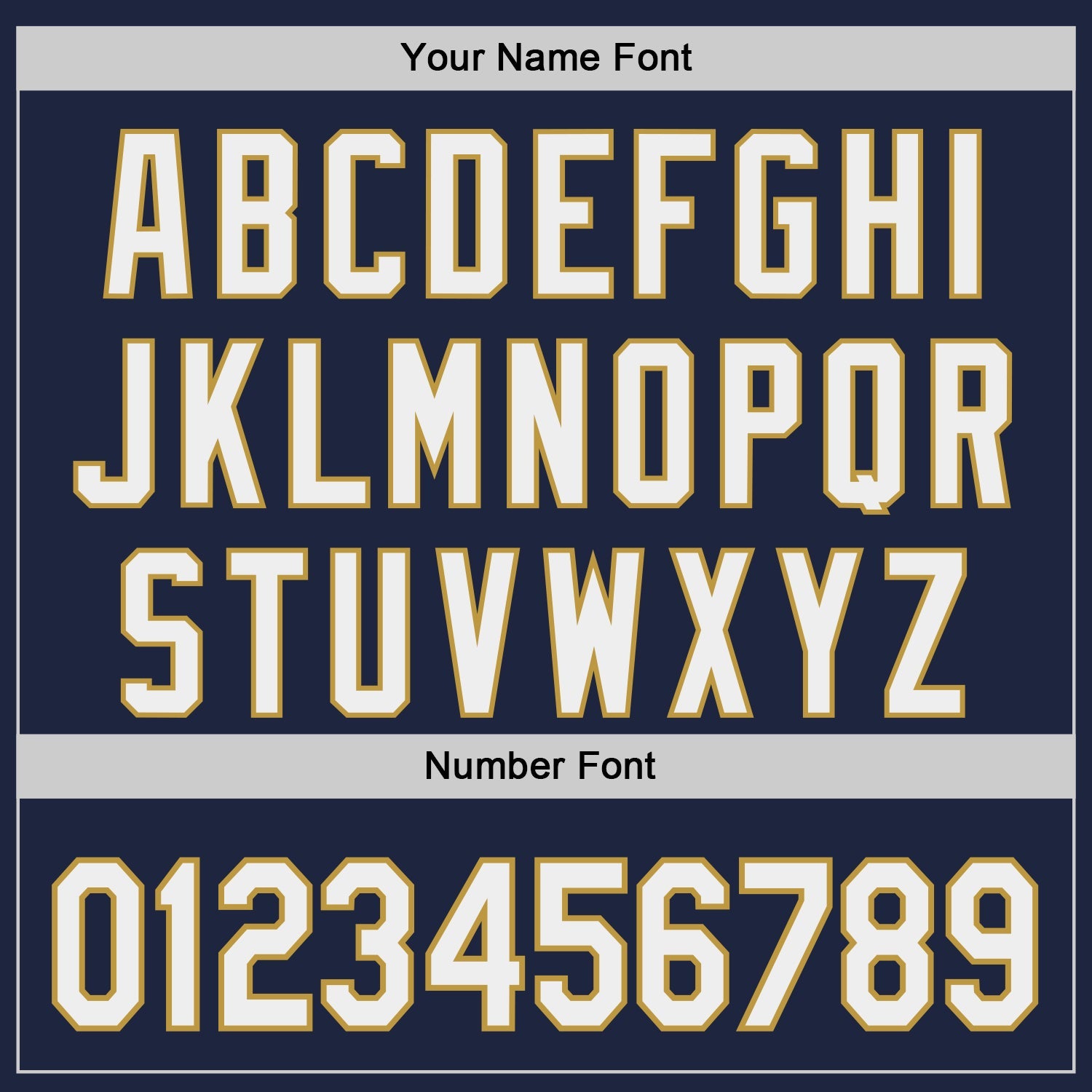 Custom Navy White-Old Gold Japanese Wave Authentic Baseball Jersey view 6