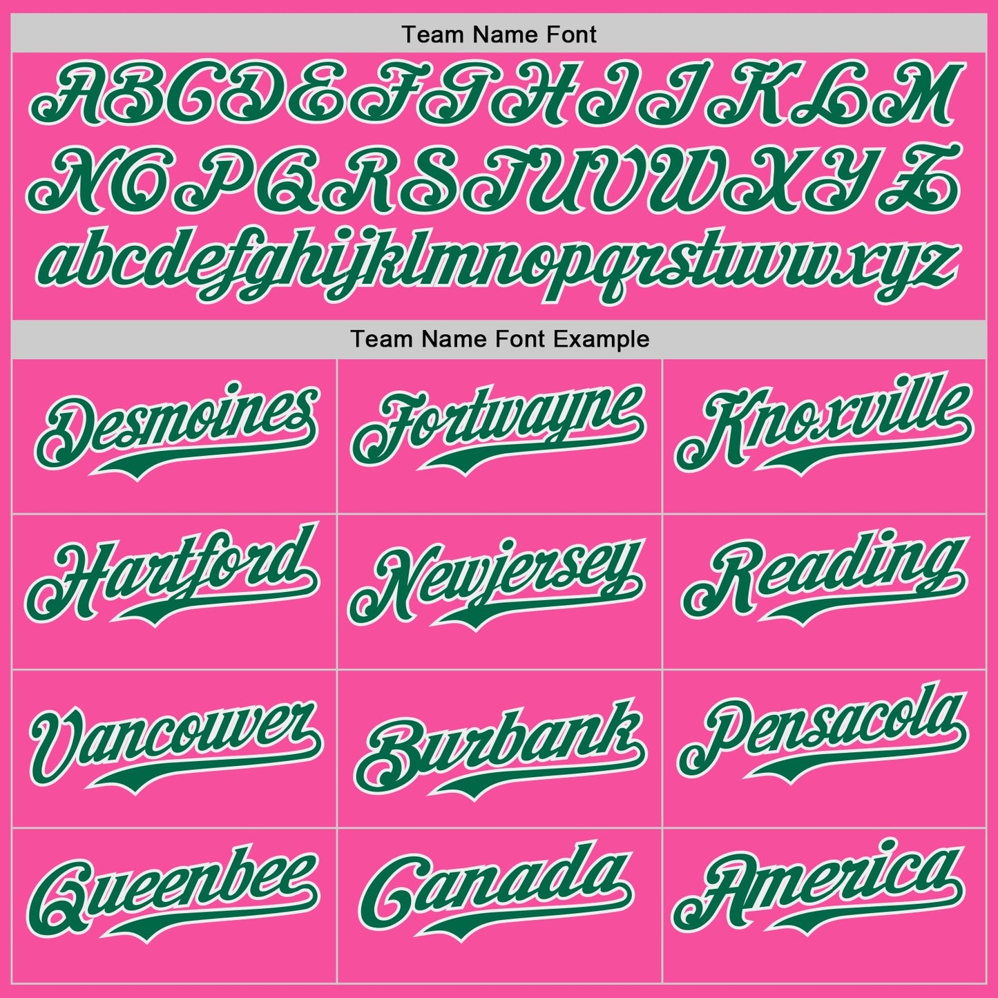 Custom Pink Kelly Green-White Japanese Wave Authentic Baseball Jersey view 5